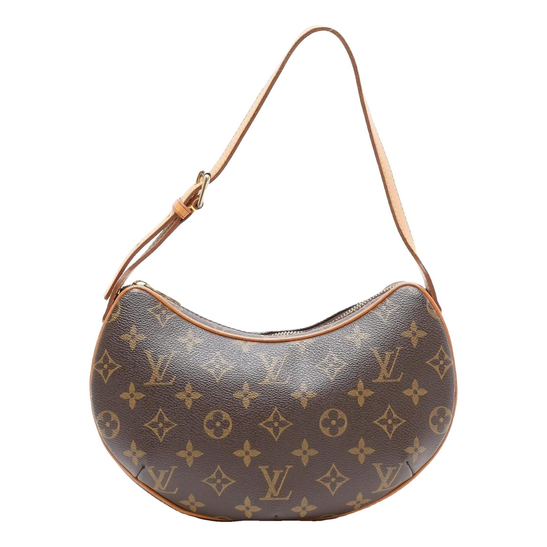 Croissant cloth handbag
