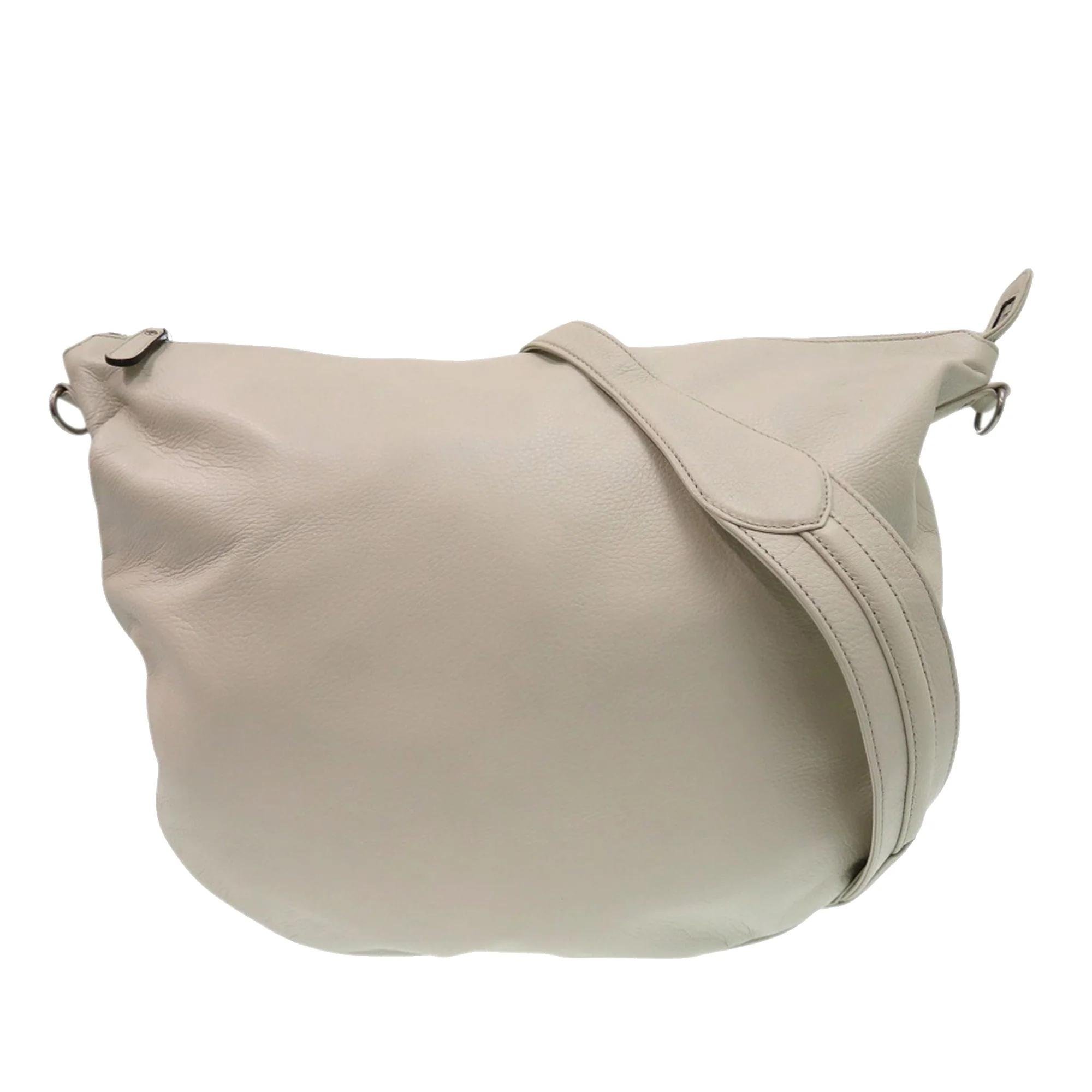 Hobo pony-style calfskin handbag