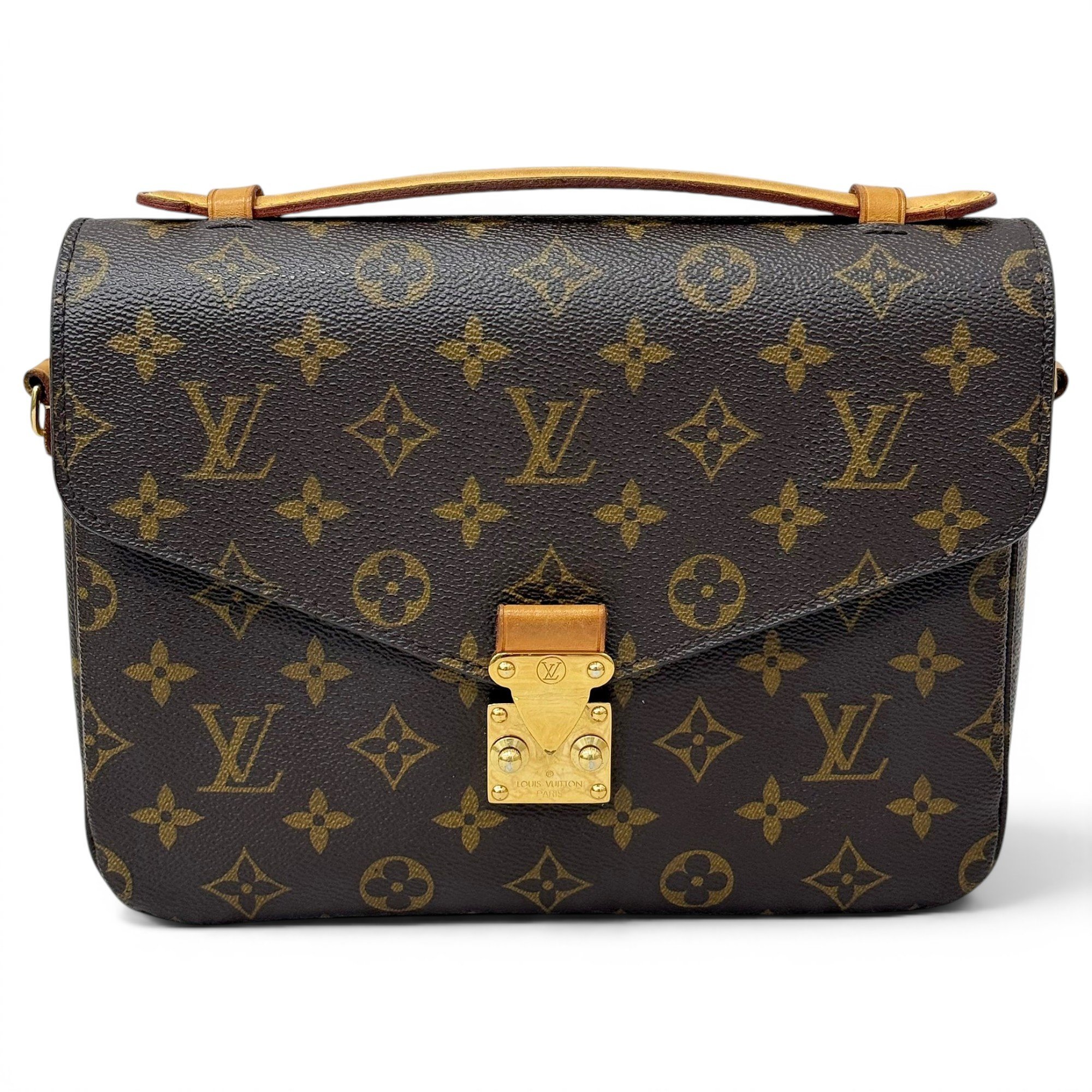 Metis leather handbag