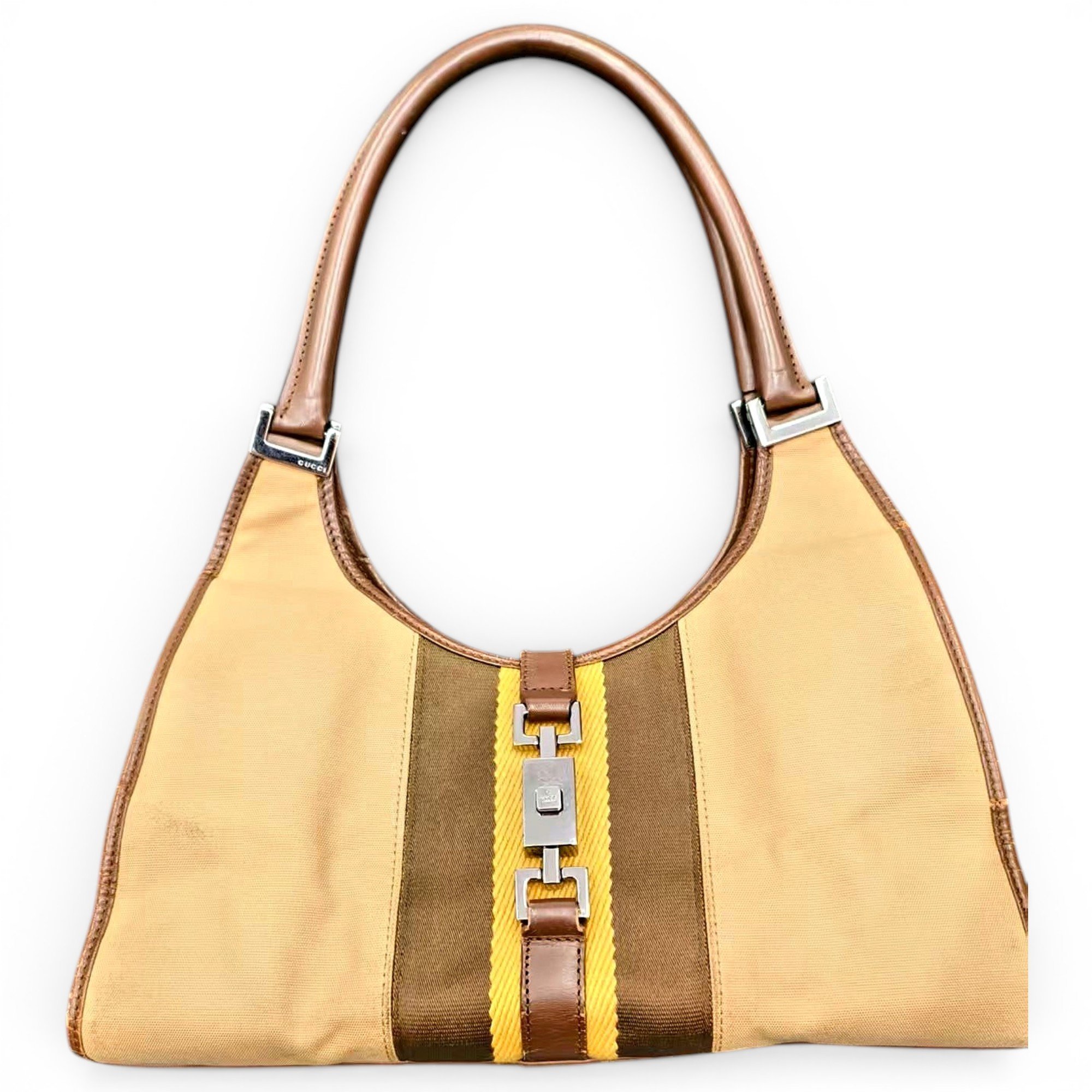 Jackie Vintage linen handbag