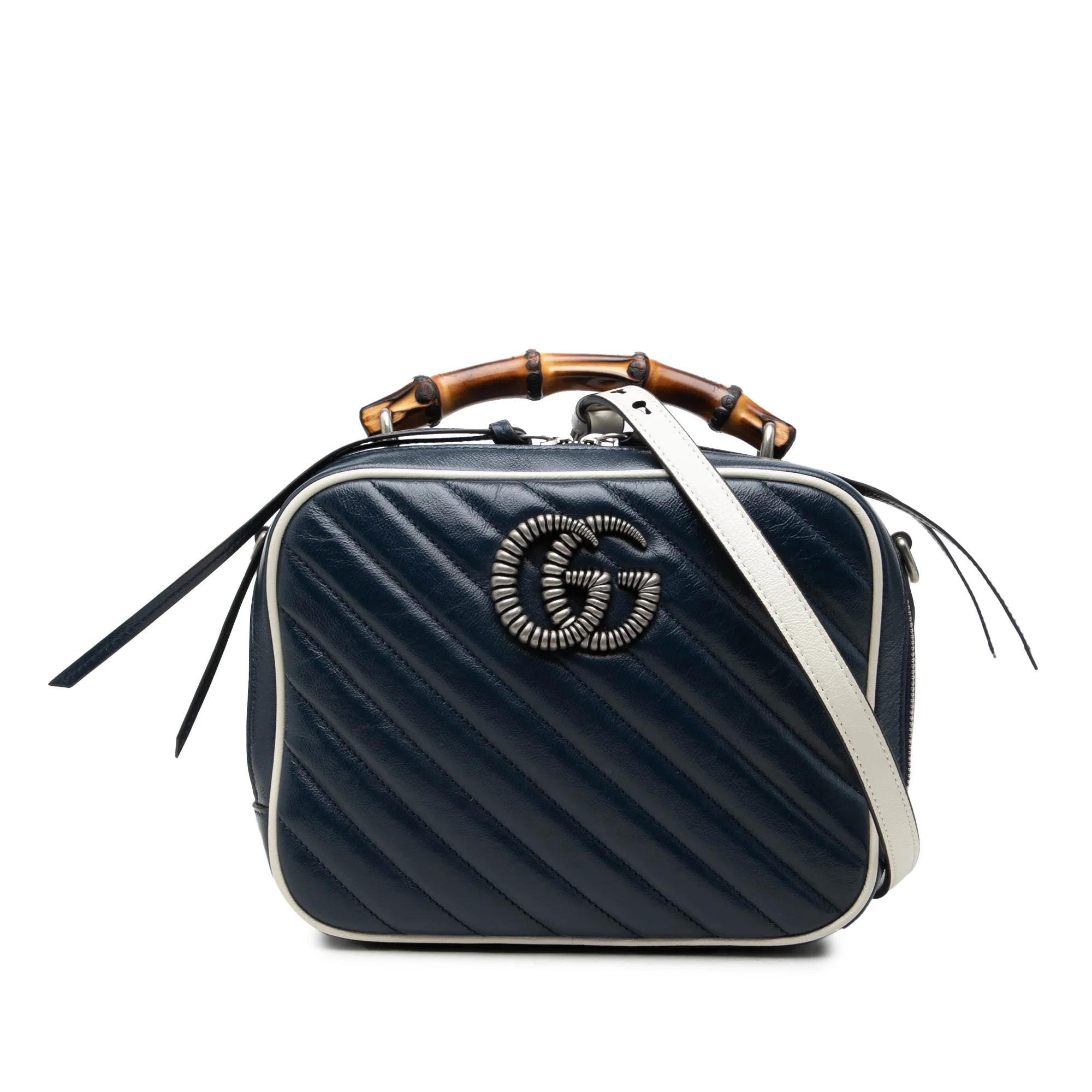 Bamboo leather satchel