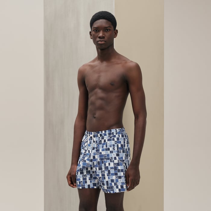 Océan "Mosaique Equestre" Swim Trunks