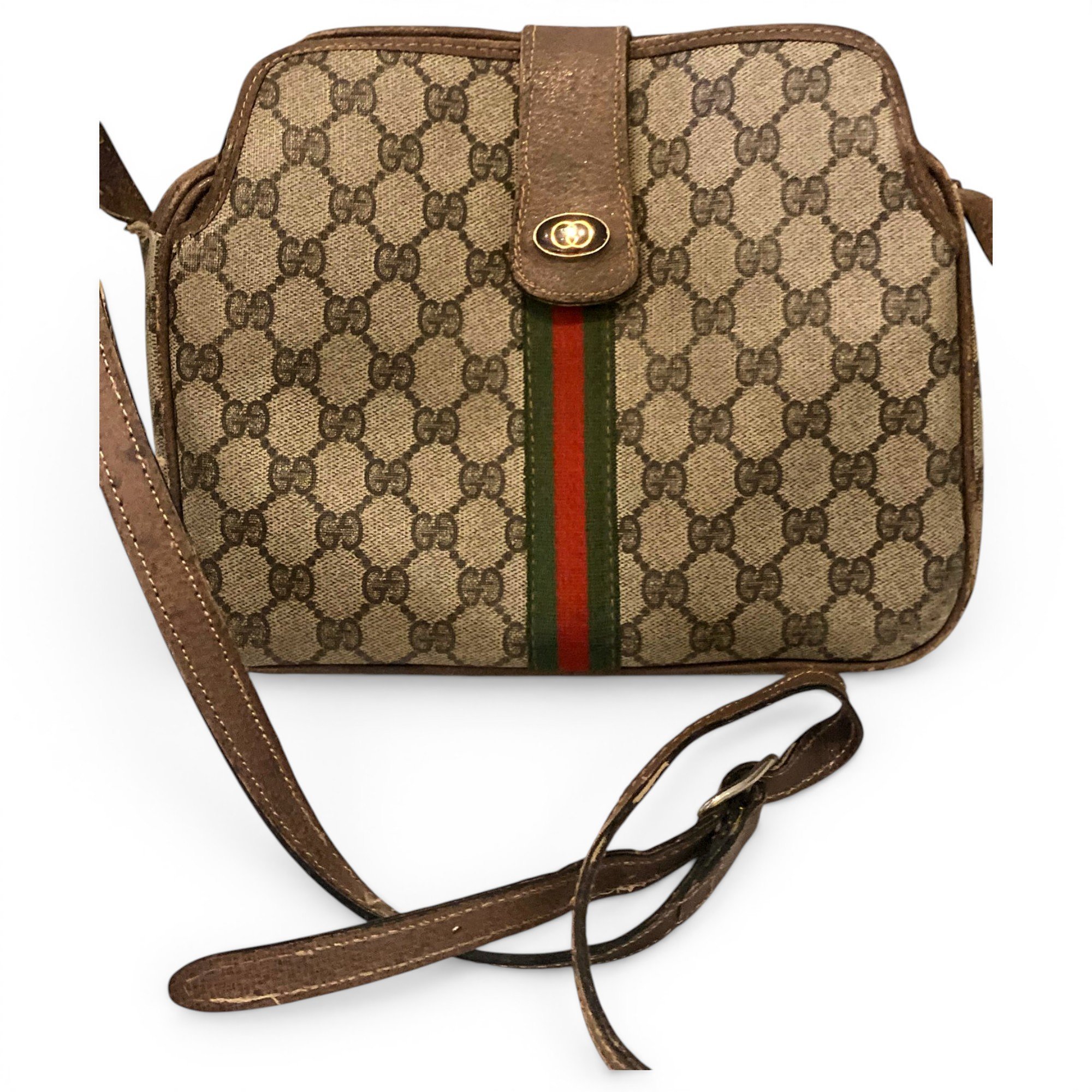 Ophidia GG leather handbag