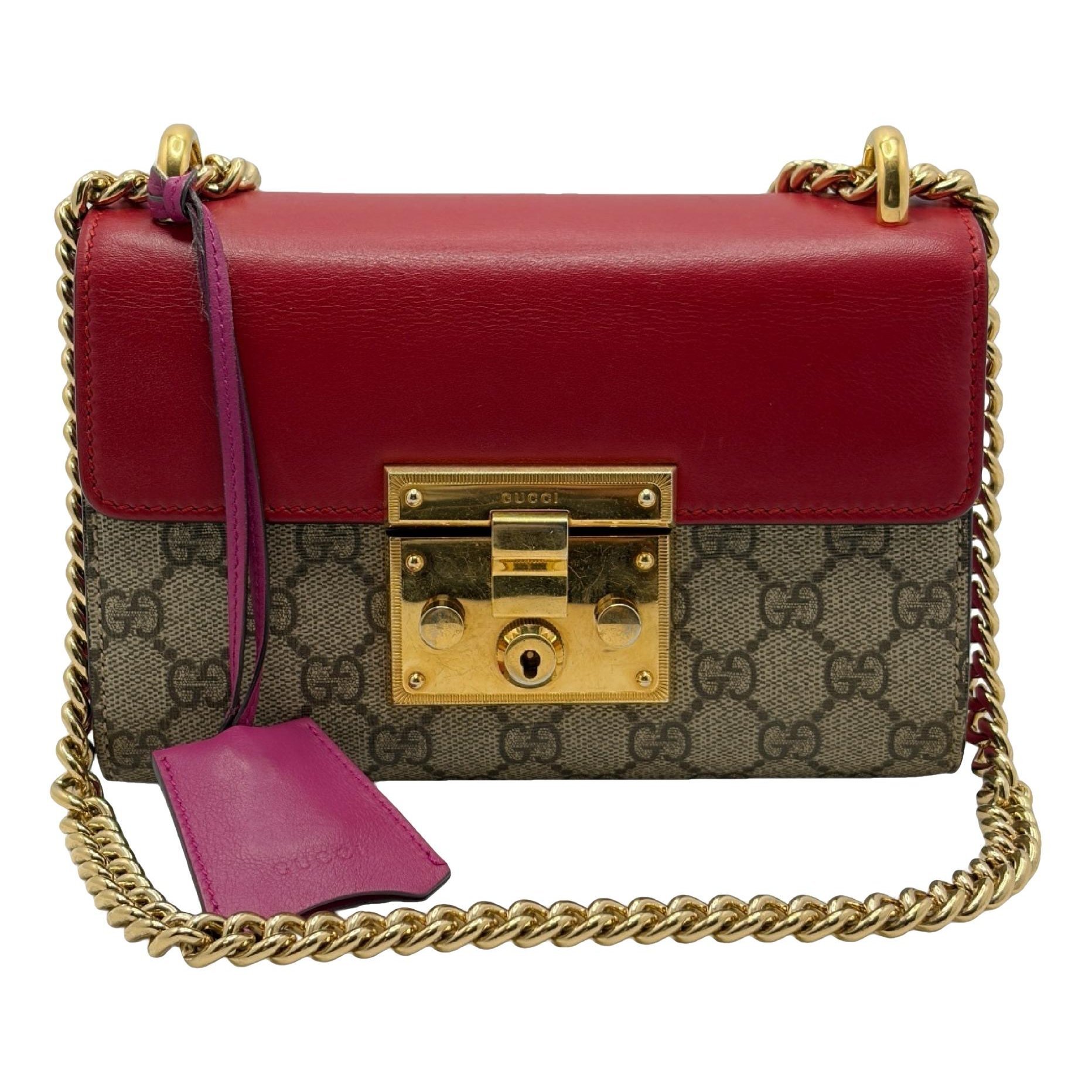 Padlock cloth handbag