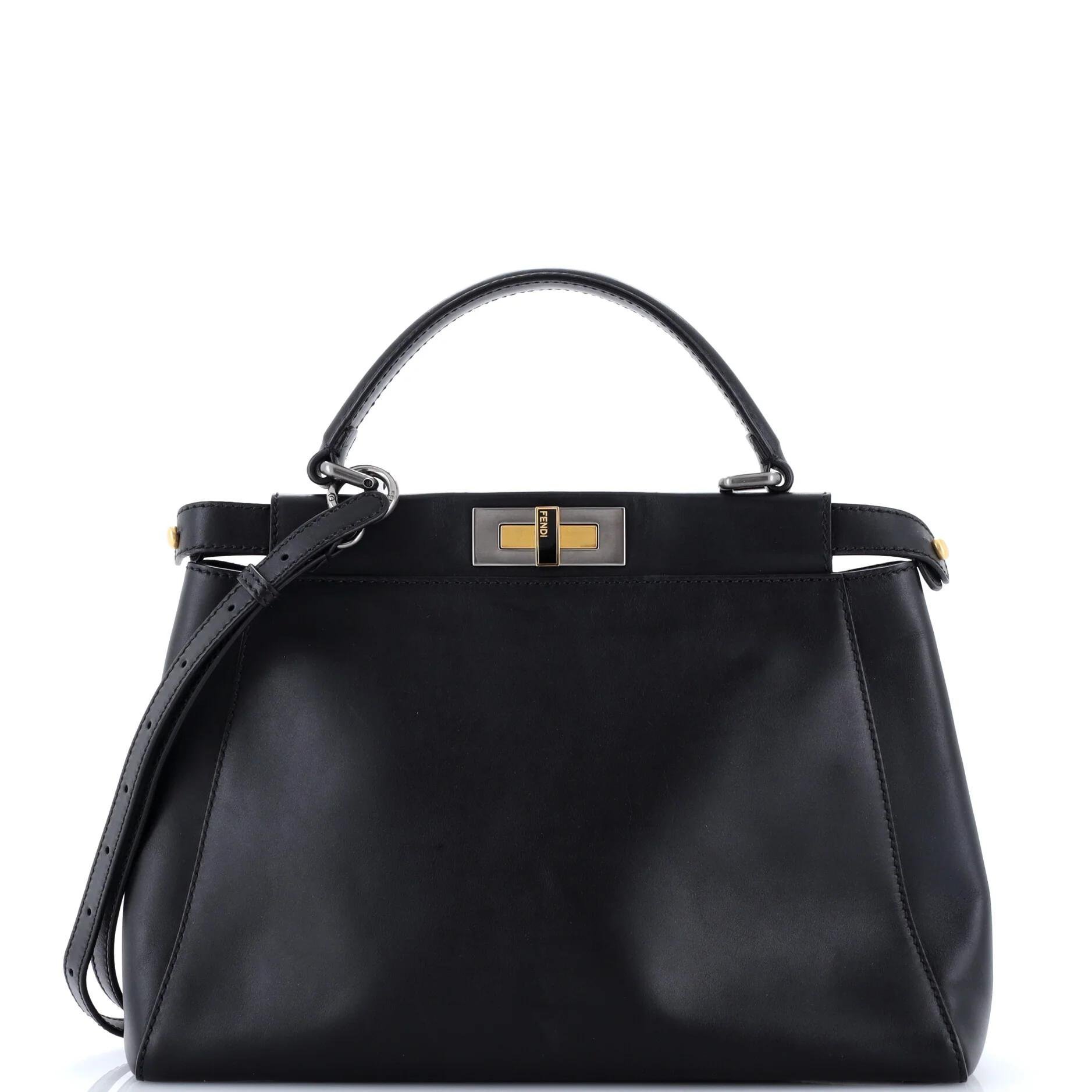 Leather handbag