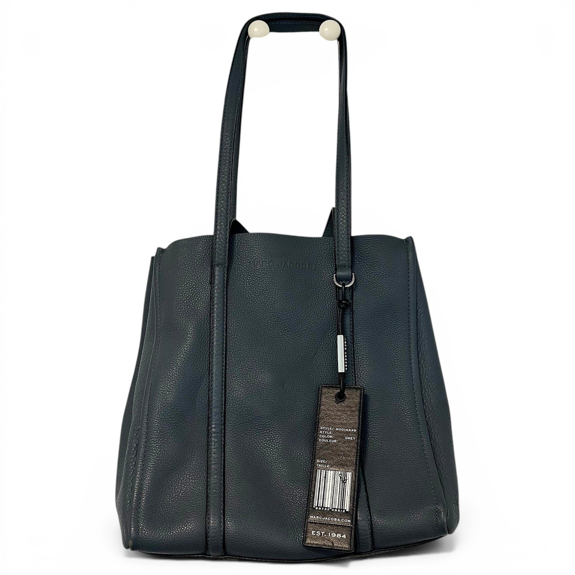 The Tag Tote leather tote
