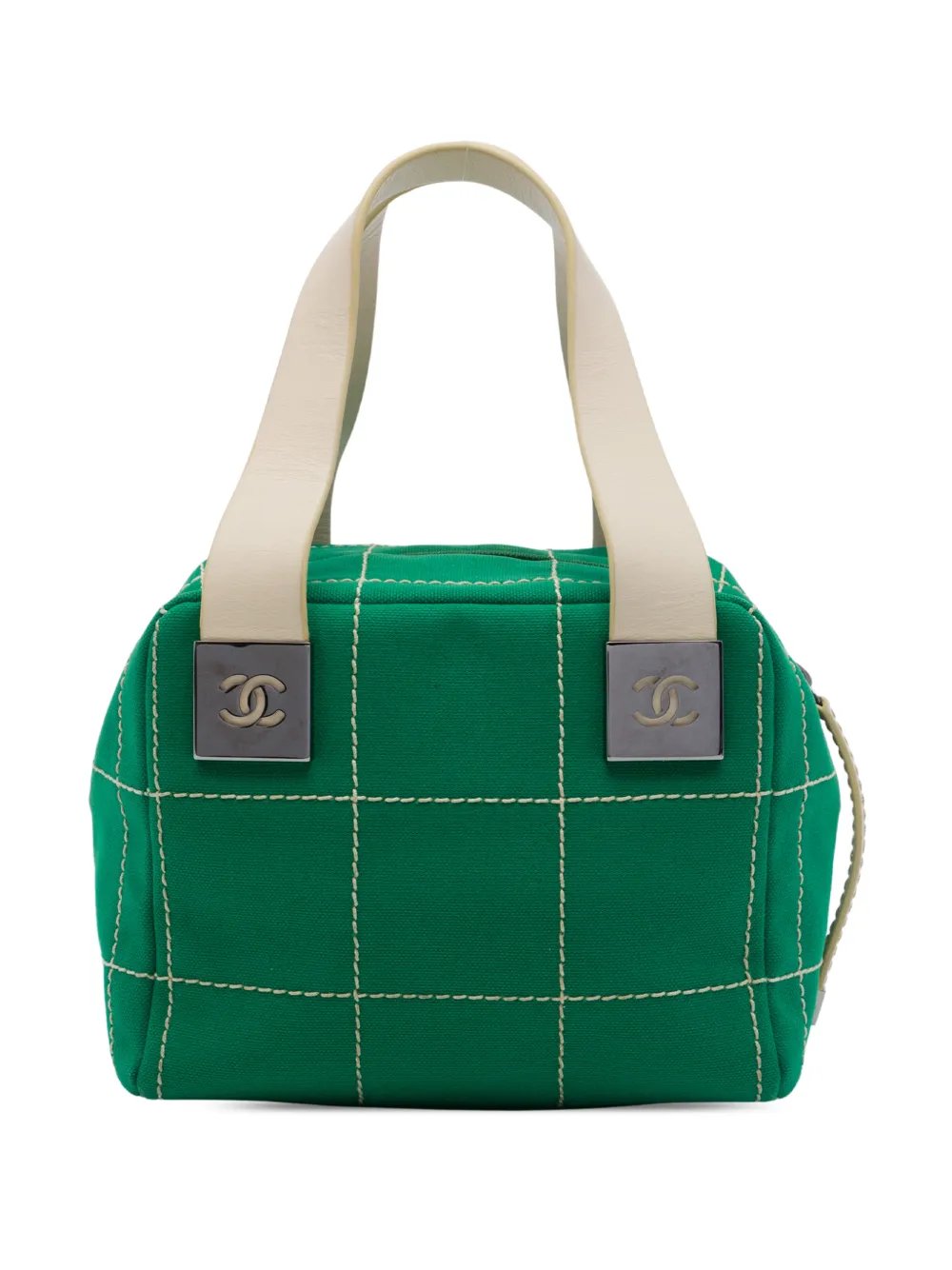 2003-2004 CC Chocolate Bar Canvas Wild Stitch handbag