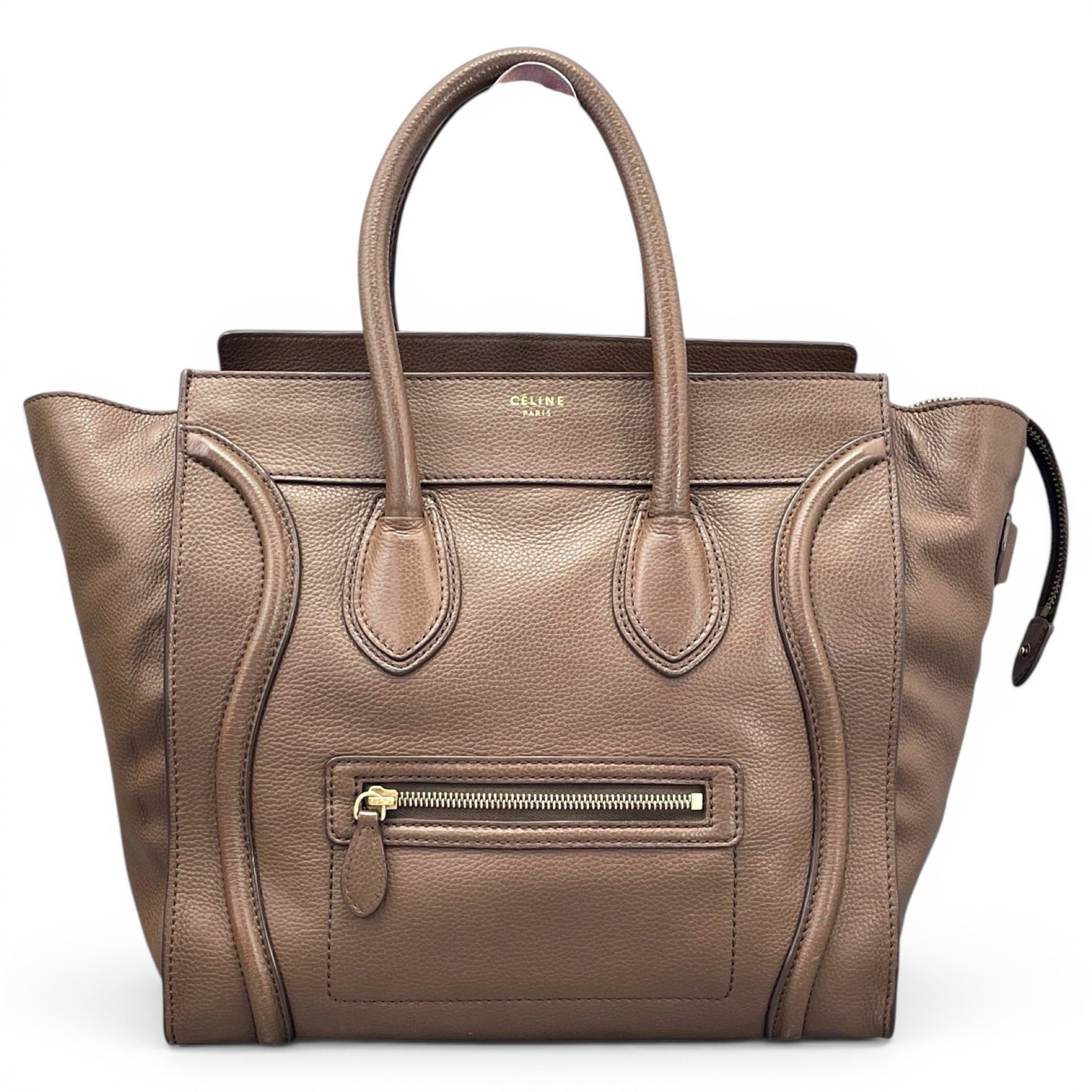 Luggage leather handbag