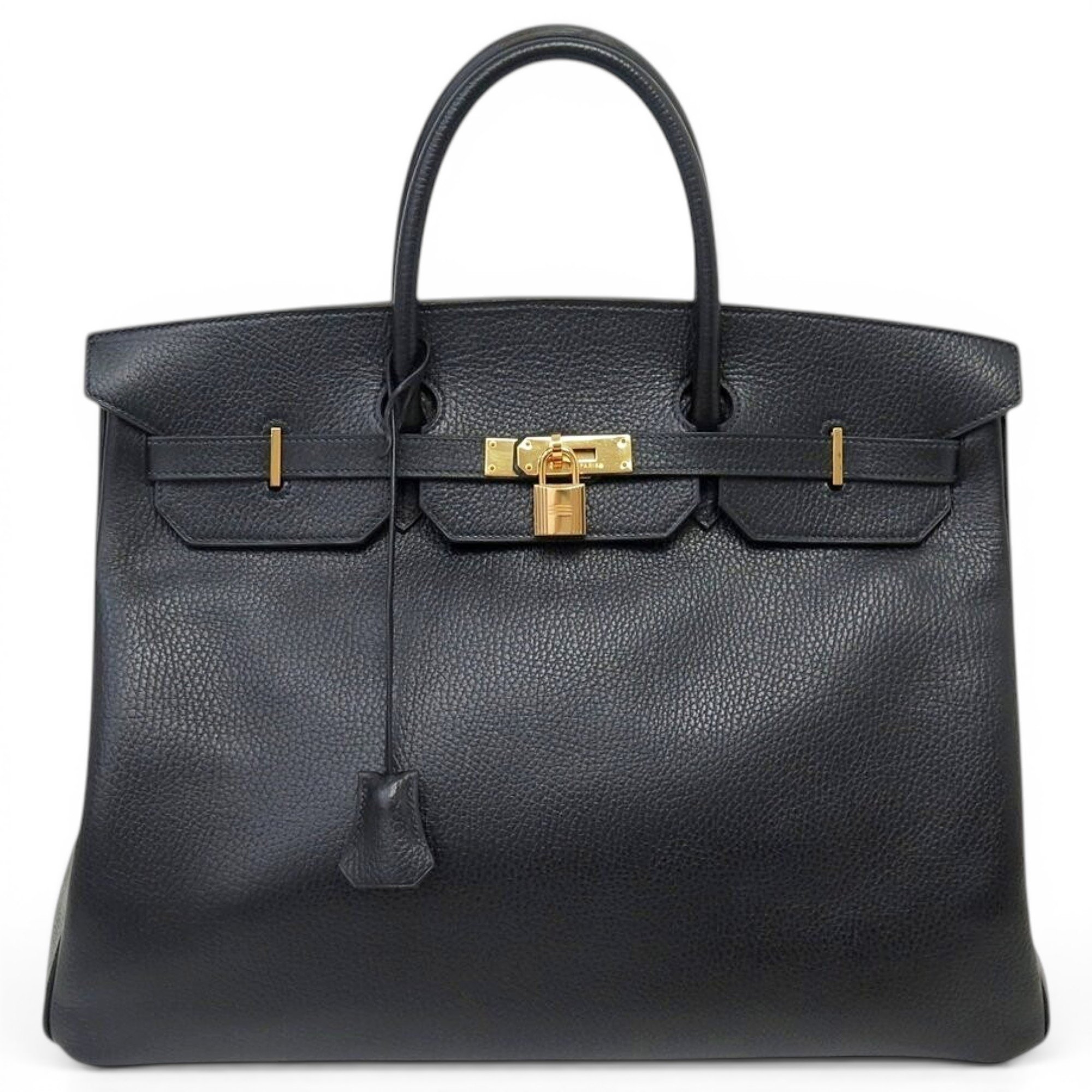 Birkin 40 leather handbag