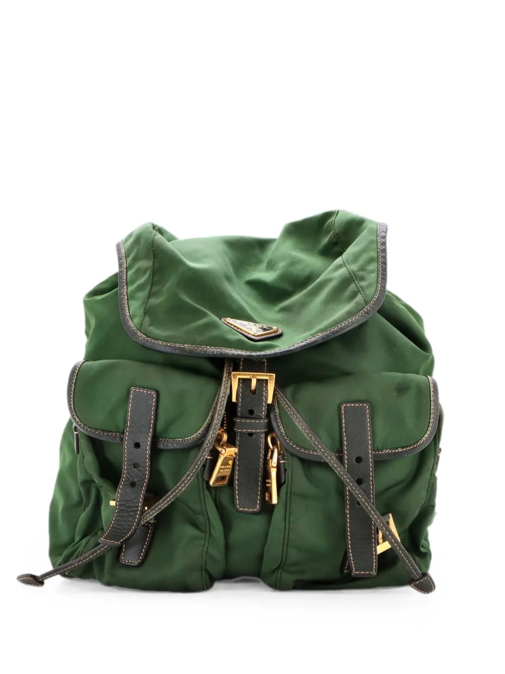 Double Front Pocket Tessuto Medium backpack