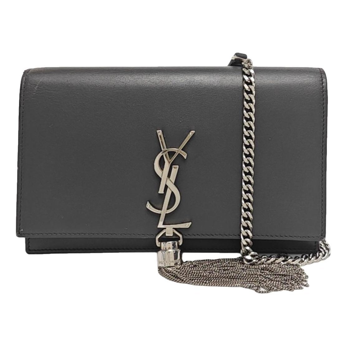 Pompom Kate leather crossbody bag