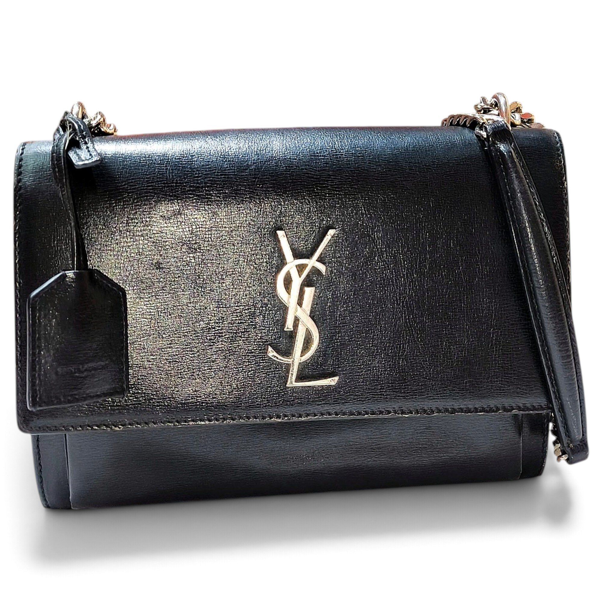 Sunset leather crossbody bag