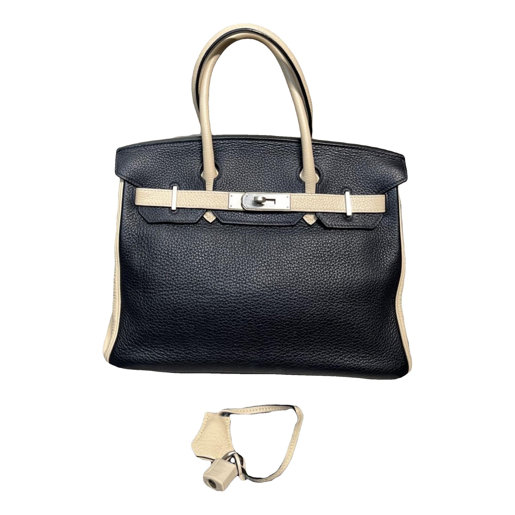 Birkin 30 leather handbag