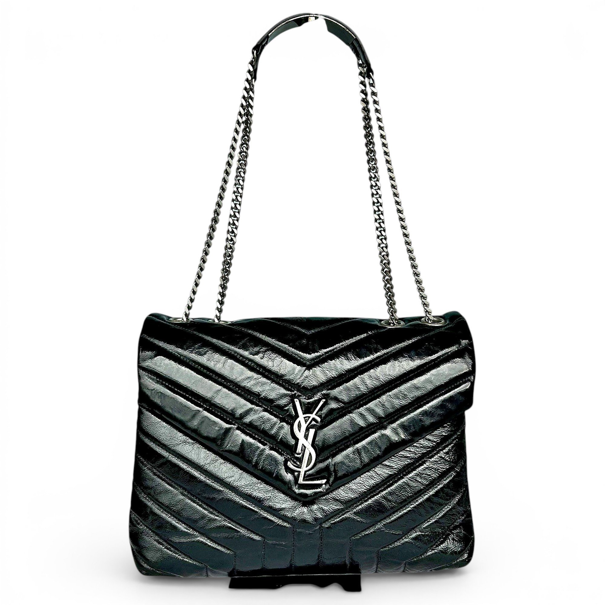 Loulou leather handbag