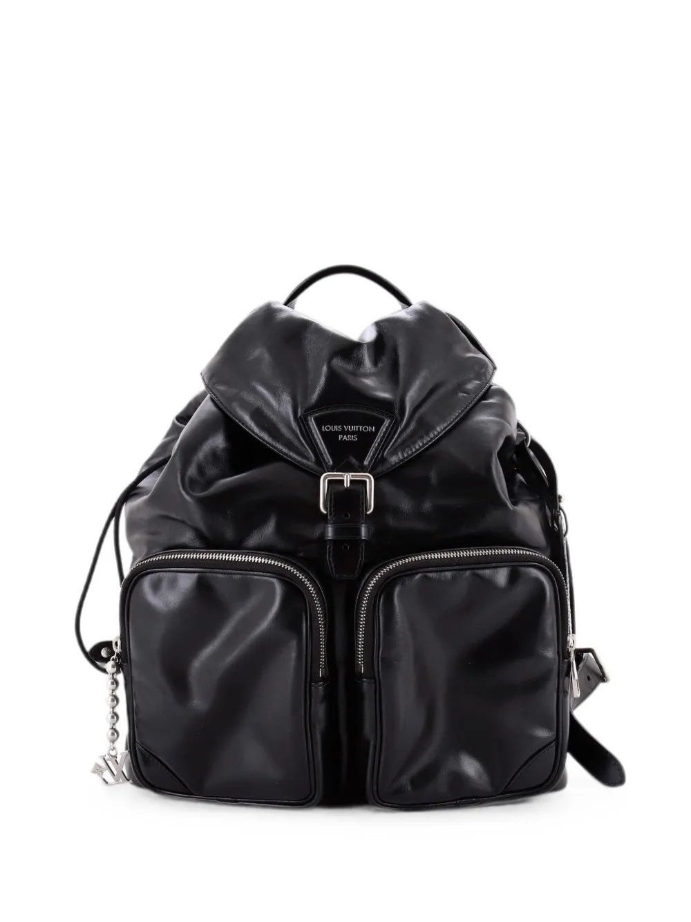Montsouris Cargo Leather backpack
