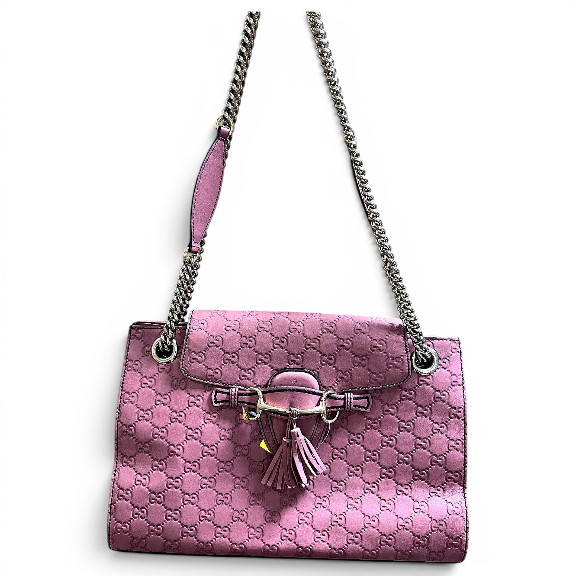 Horsebit 1955 Chain leather tote