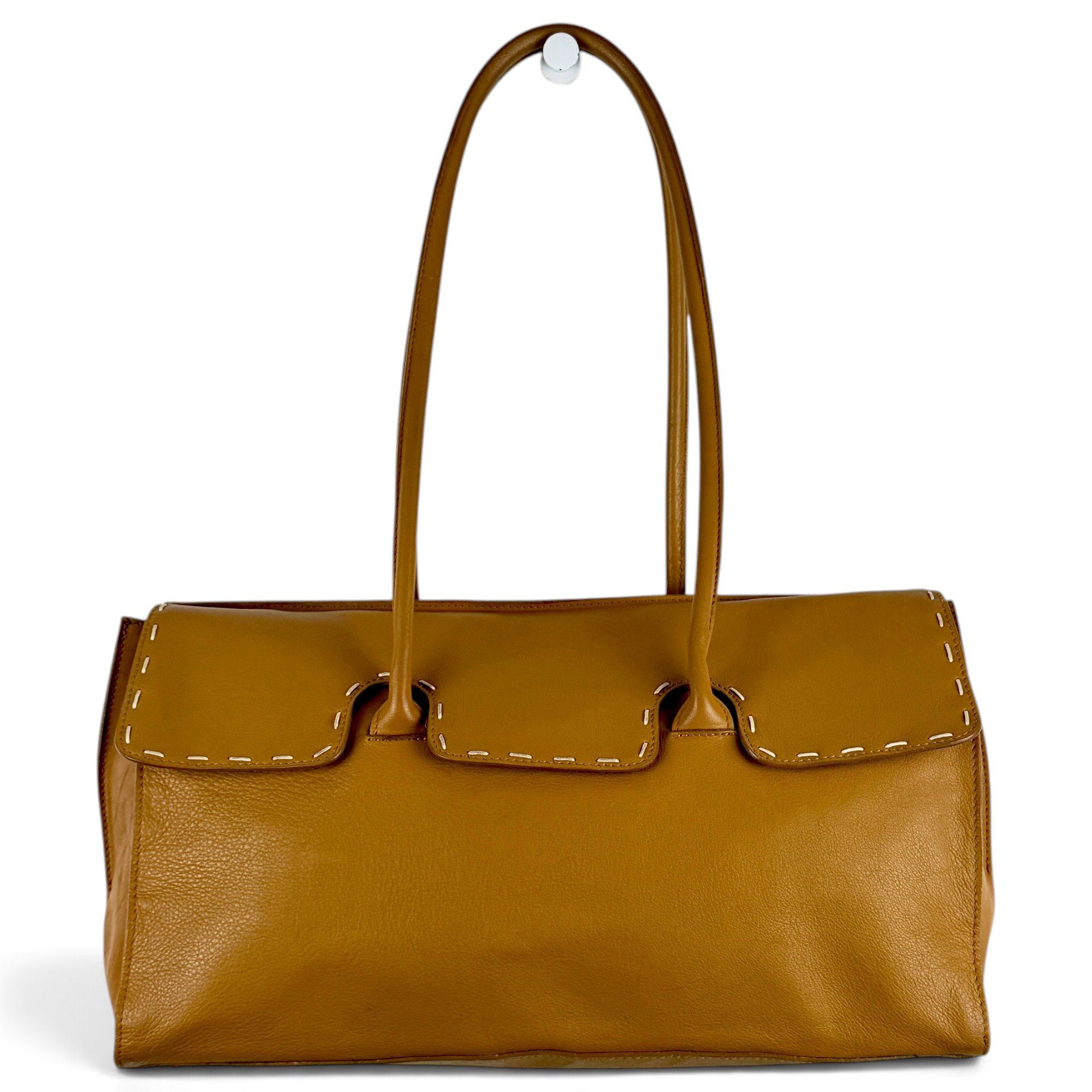 Leather handbag