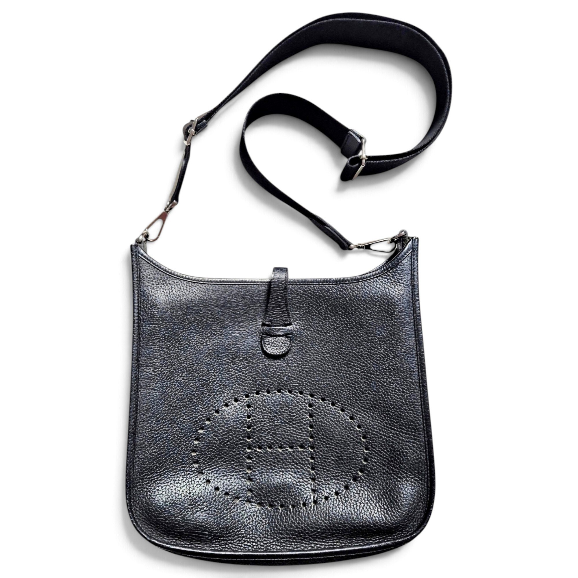 Evelyne leather crossbody bag