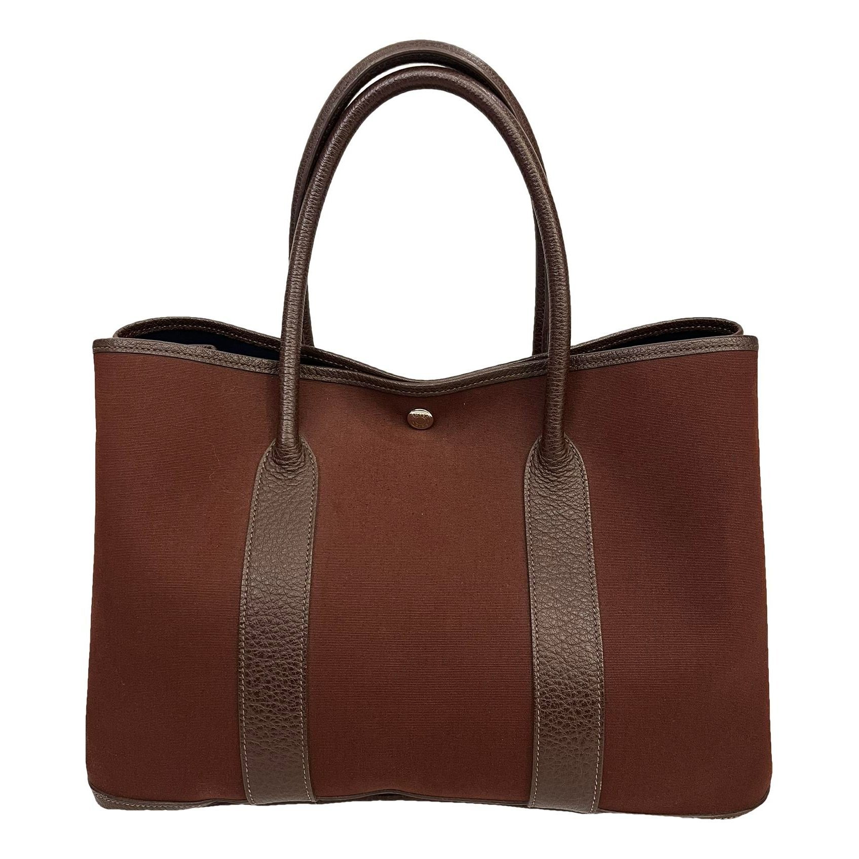 Hermes Garden Party 36 Handbag Noir