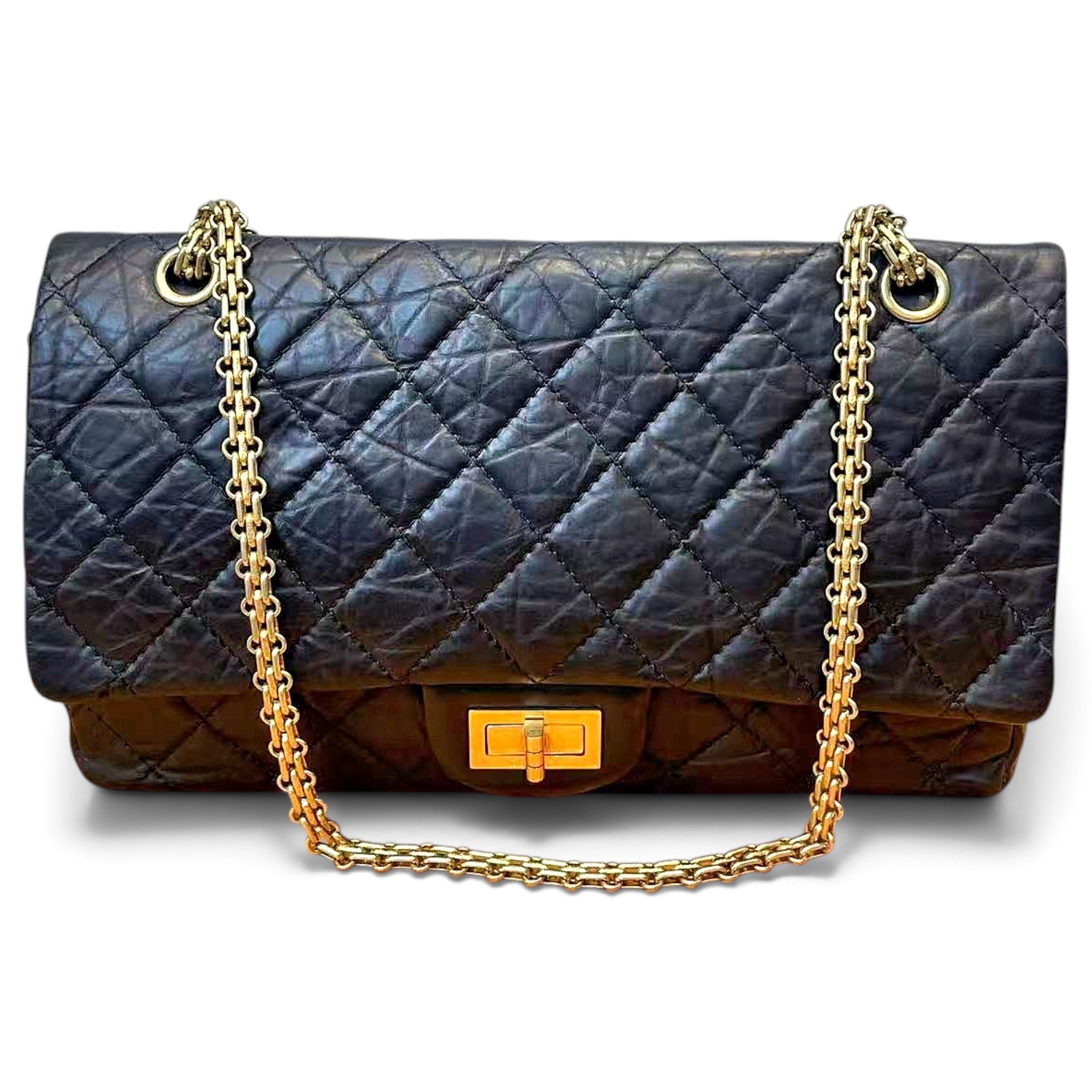 2.55 leather handbag