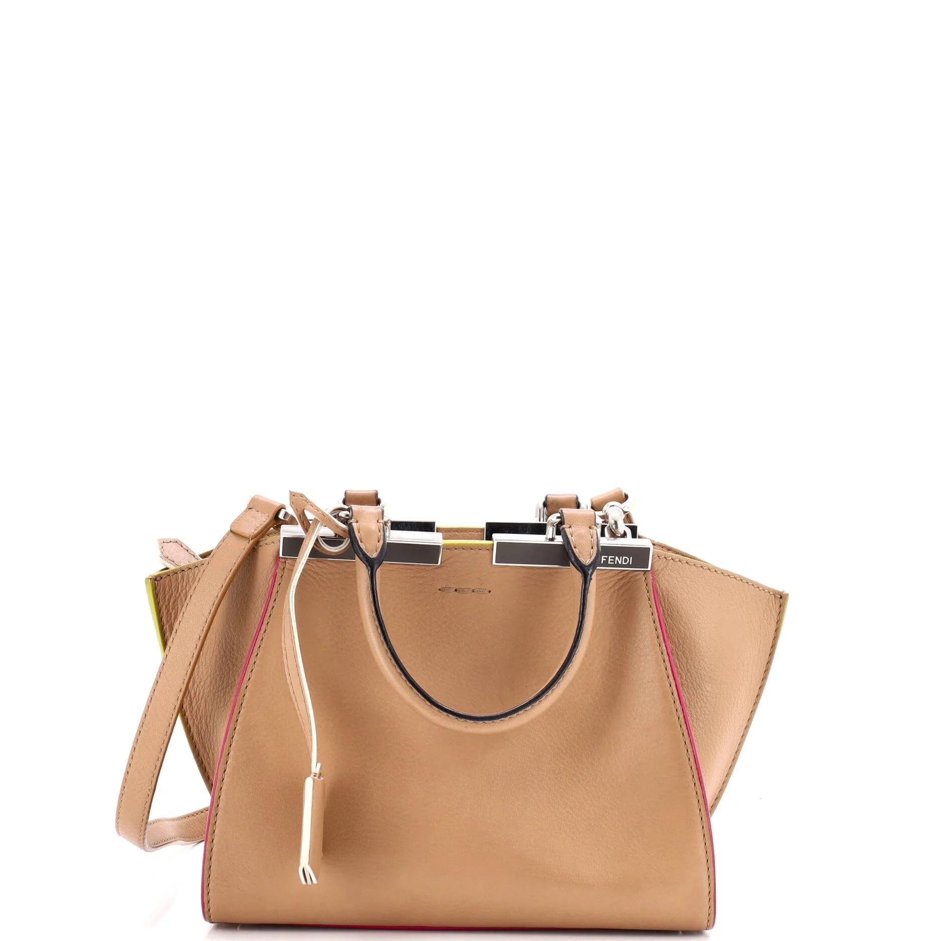 3Jours leather crossbody bag