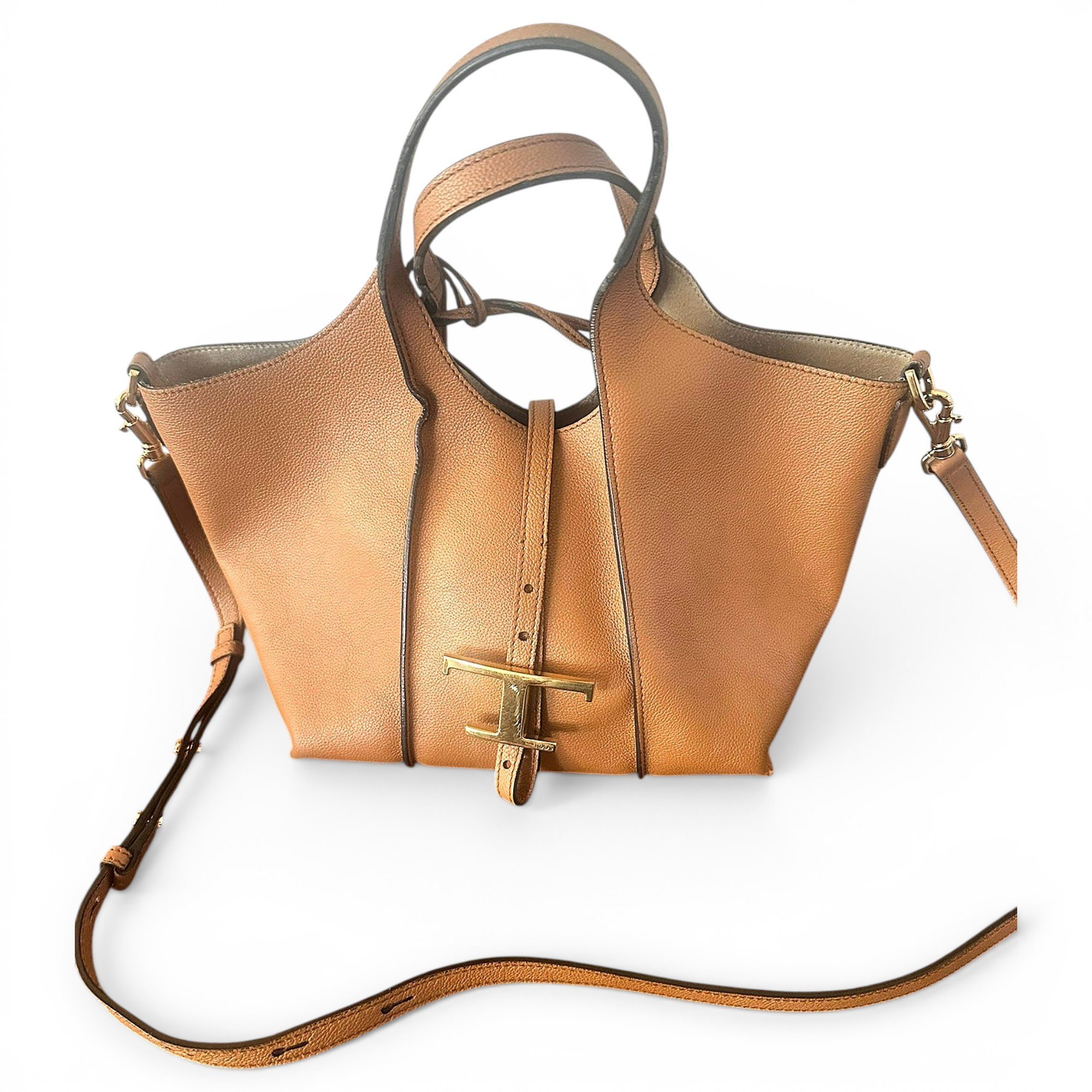 Leather crossbody bag