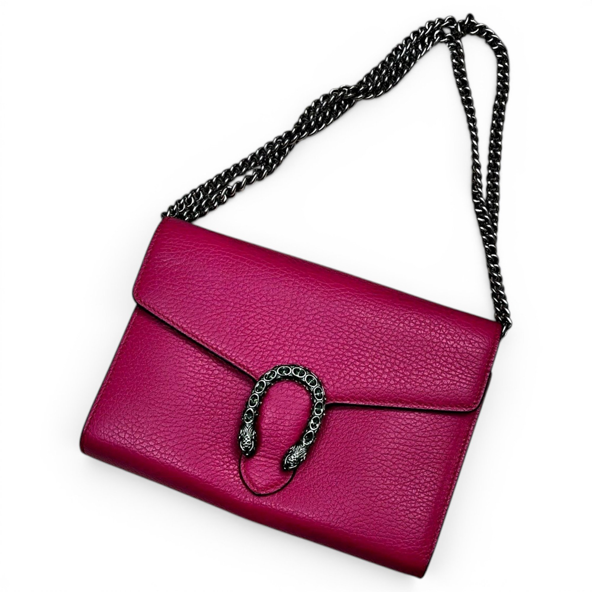Dionysus Chain Wallet leather handbag
