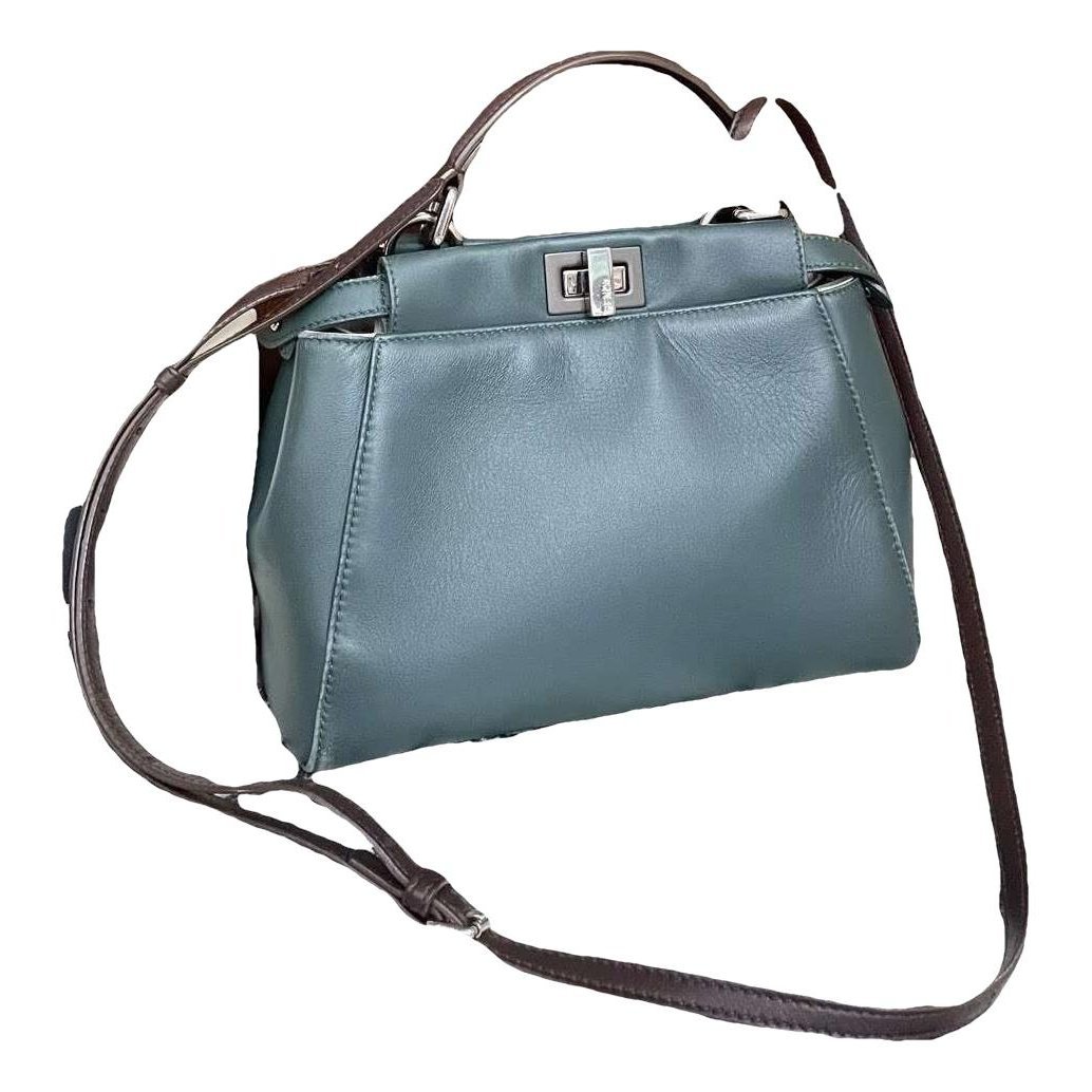 Peekaboo leather handbag