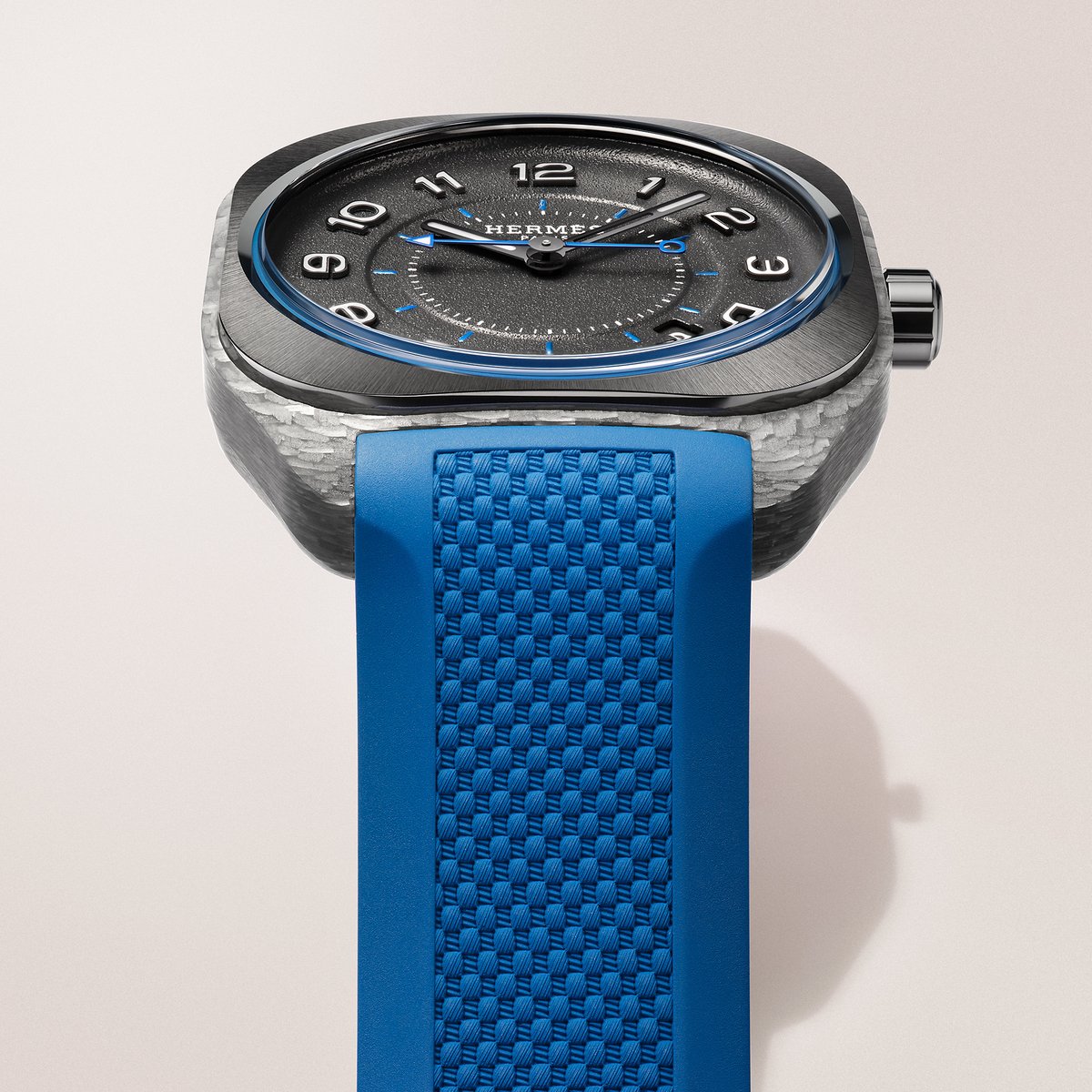 Sans Coloris Hermès H08 Watch, 42 mm