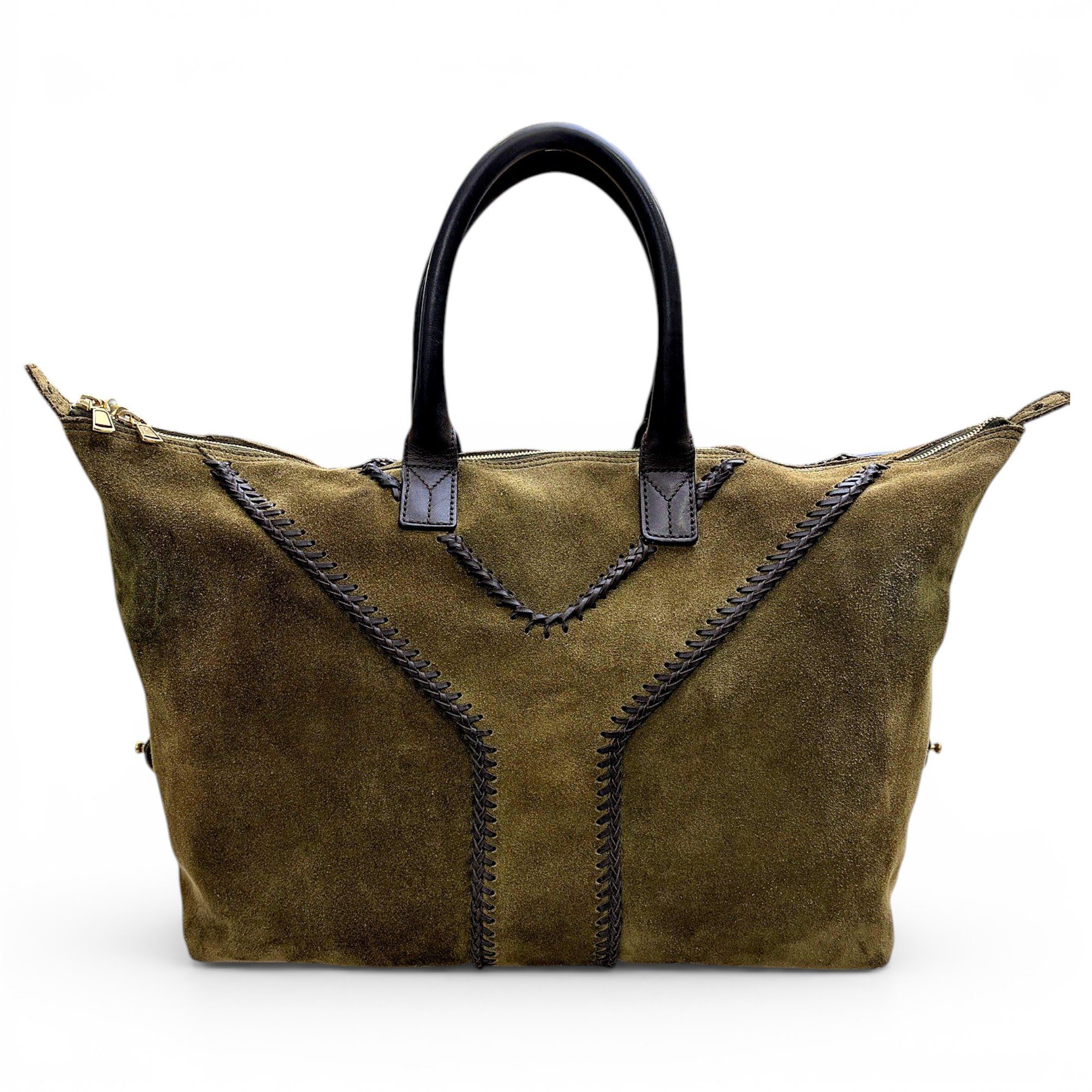 Leather handbag