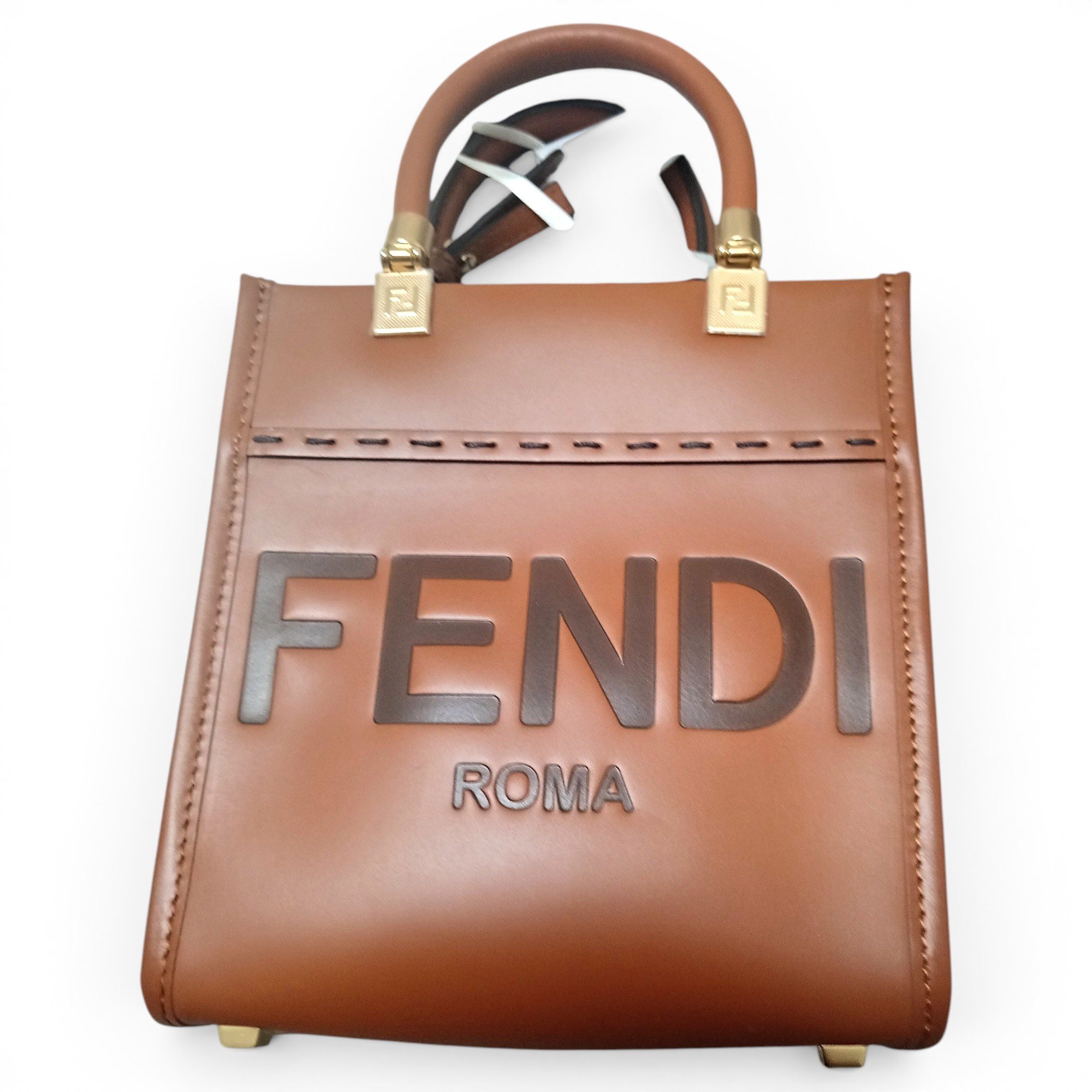 Sunshine leather tote