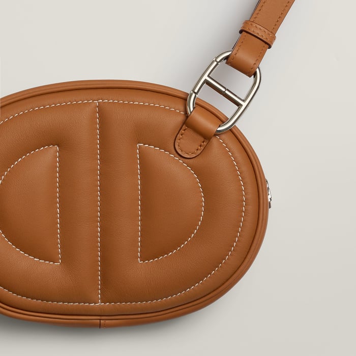 Gold In-the-loop Belt Bag