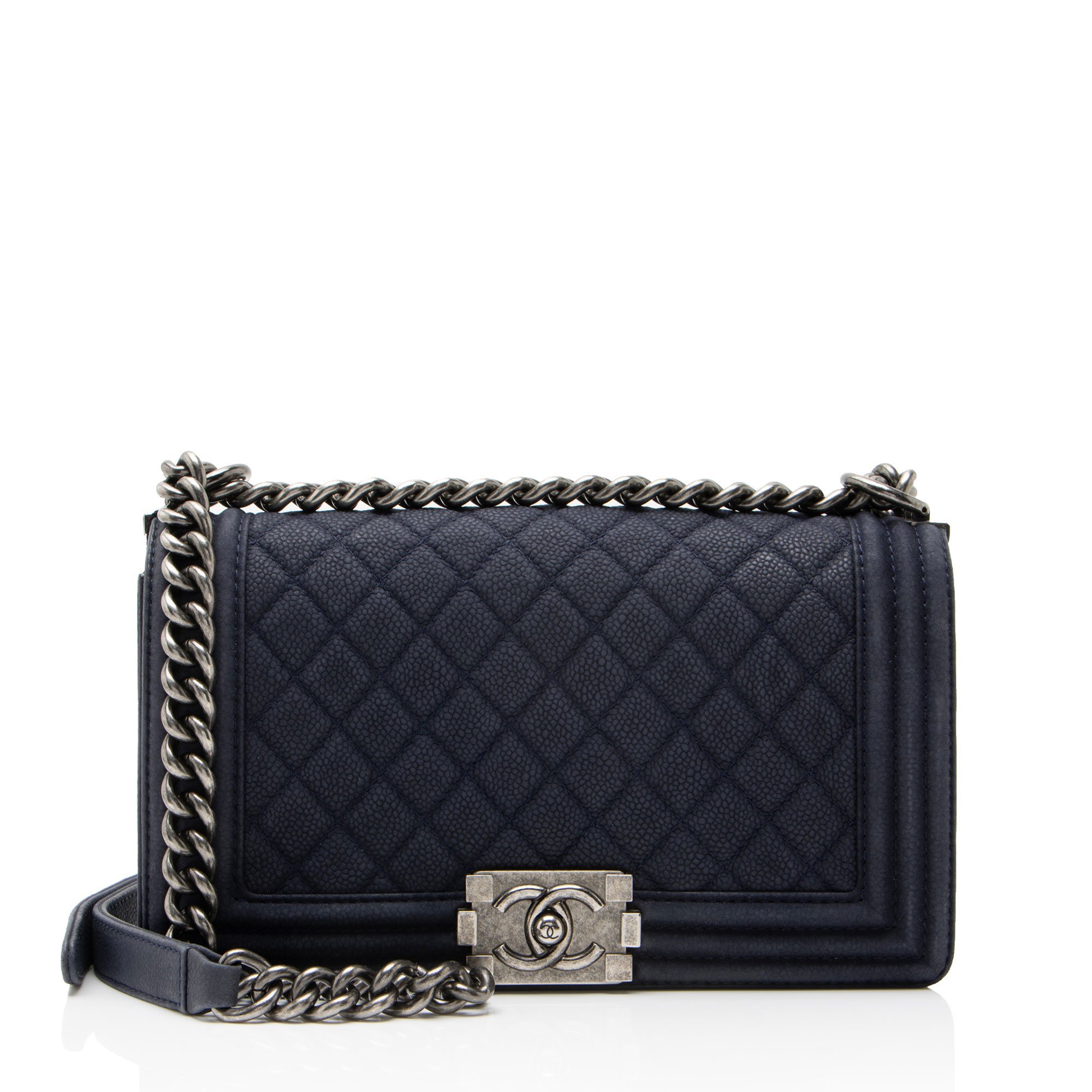Boy leather crossbody bag