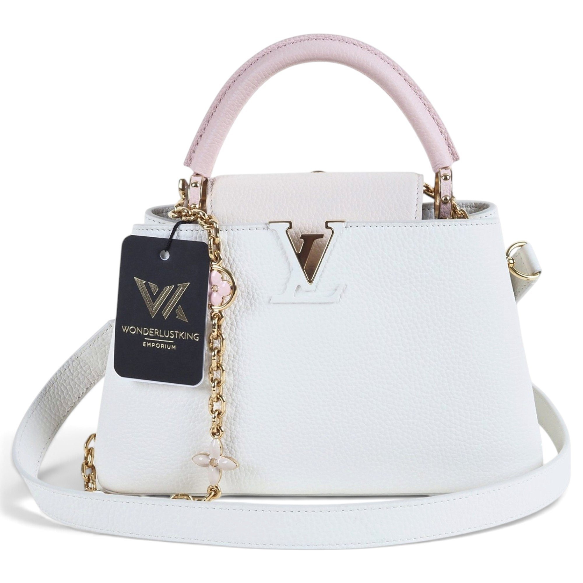 Capucines leather handbag