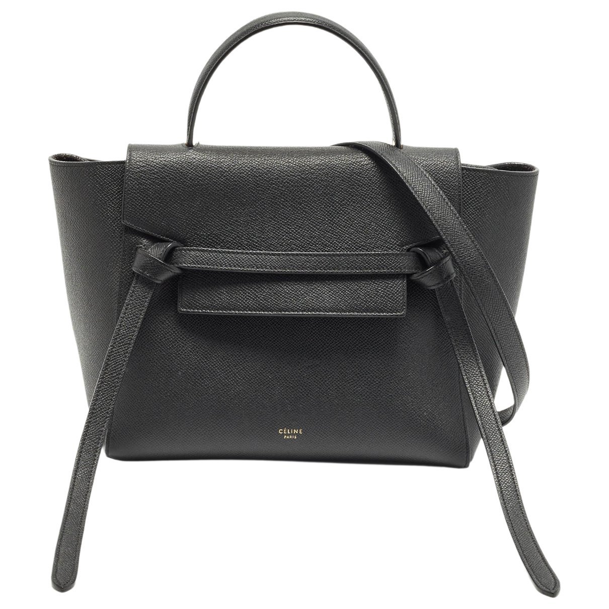 Belt leather satchel