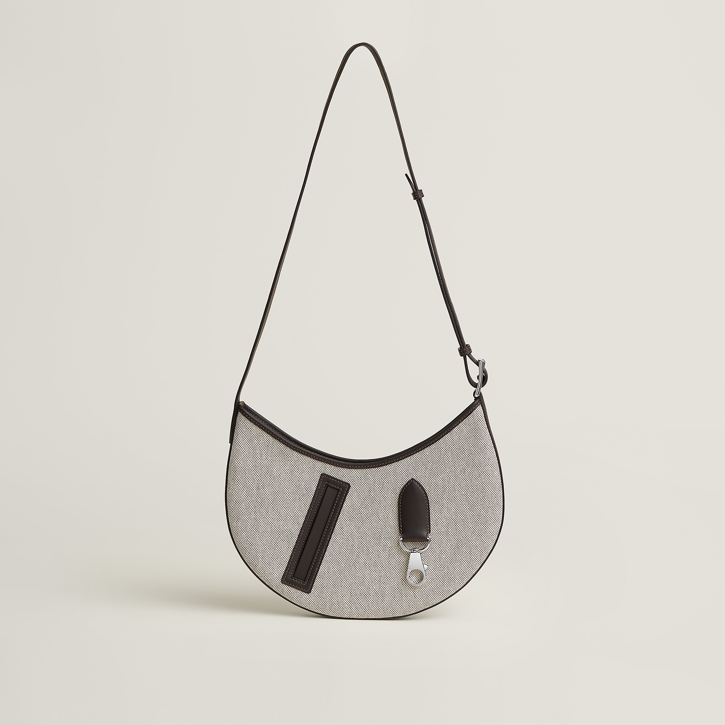 P'tit Arcon Toile & Cuir bag