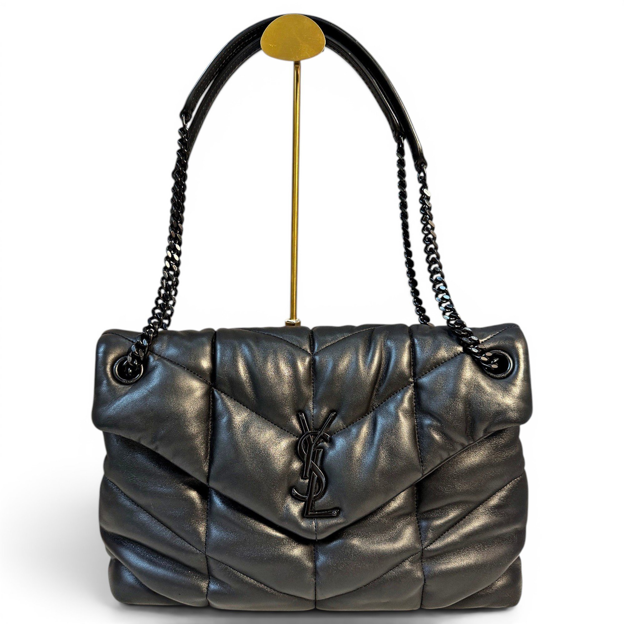 Loulou Puffer leather handbag