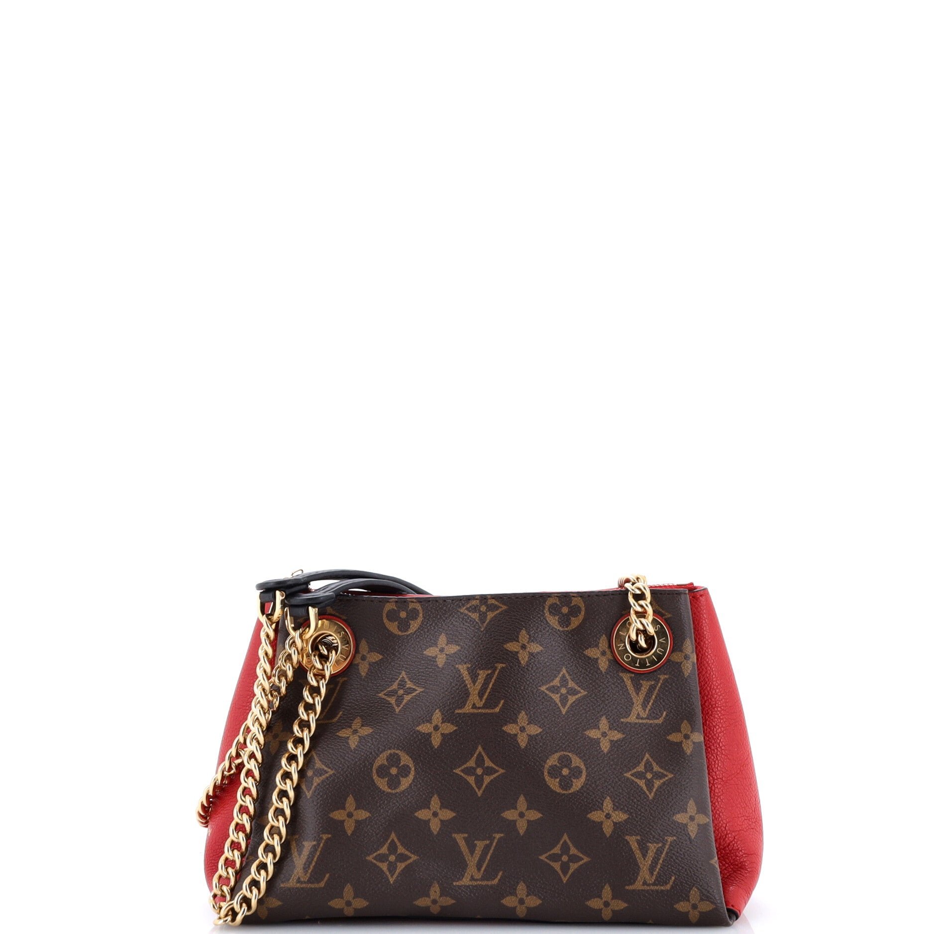 Surene Handbag Monogram Canvas with Leather BB