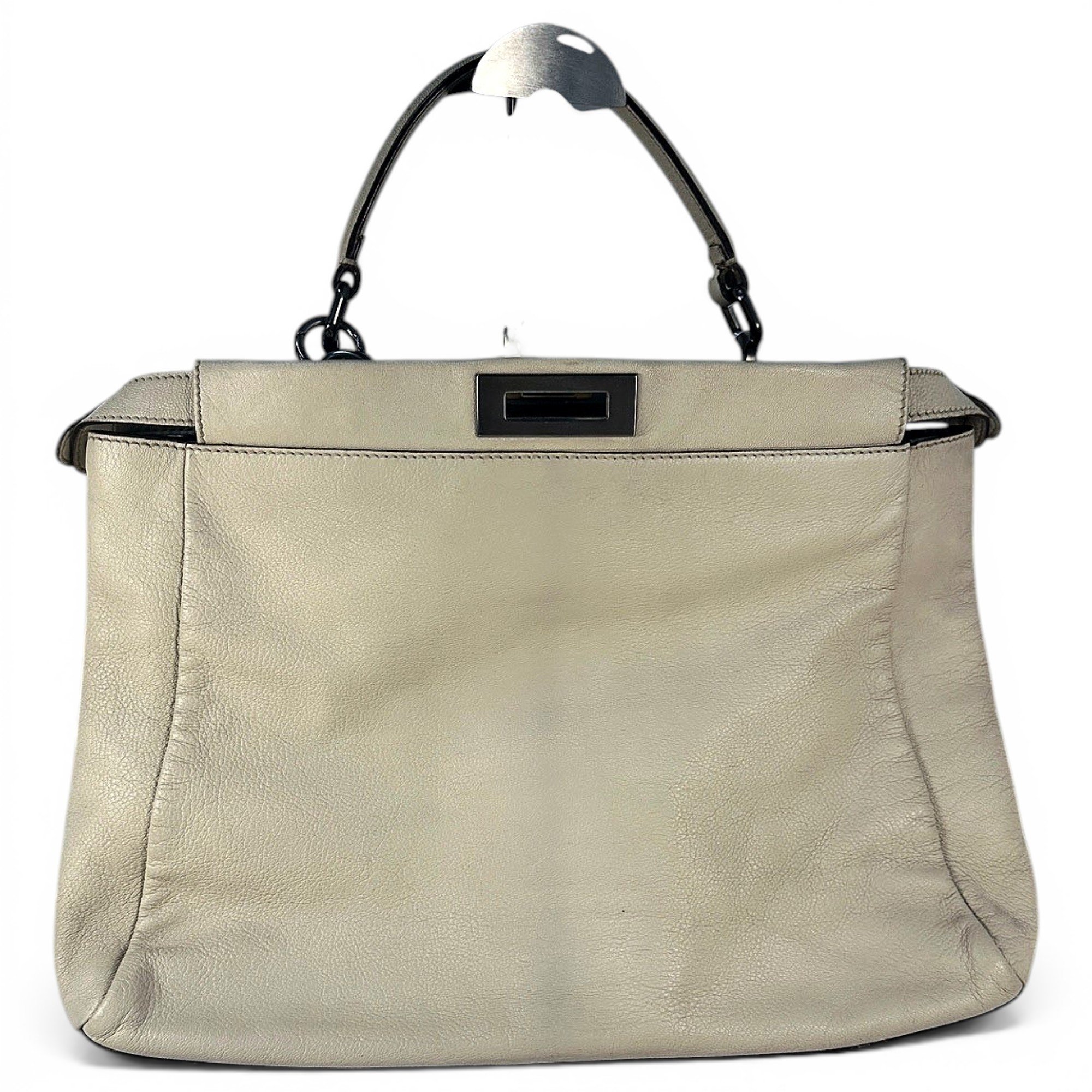 Peekaboo leather handbag