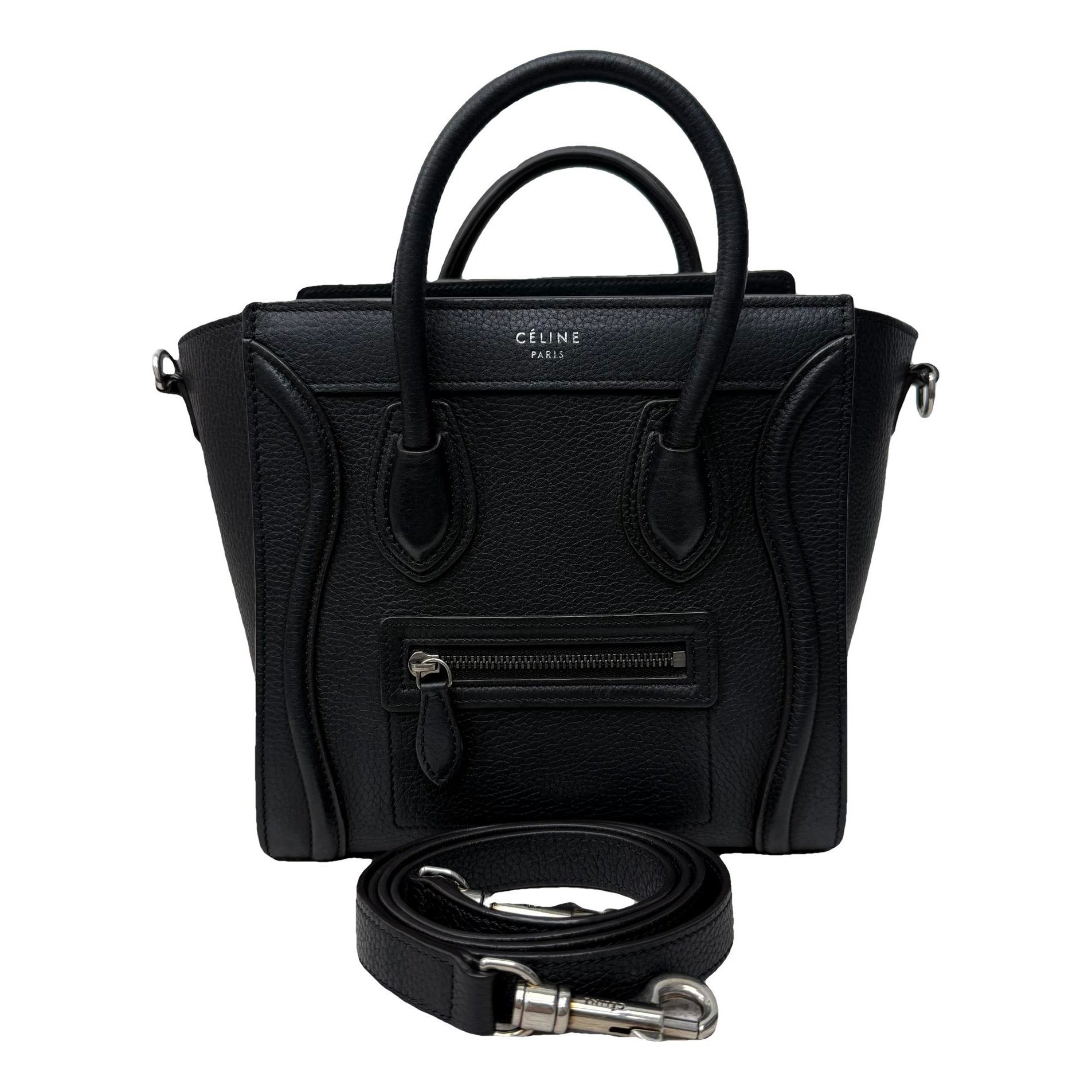 Luggage leather handbag