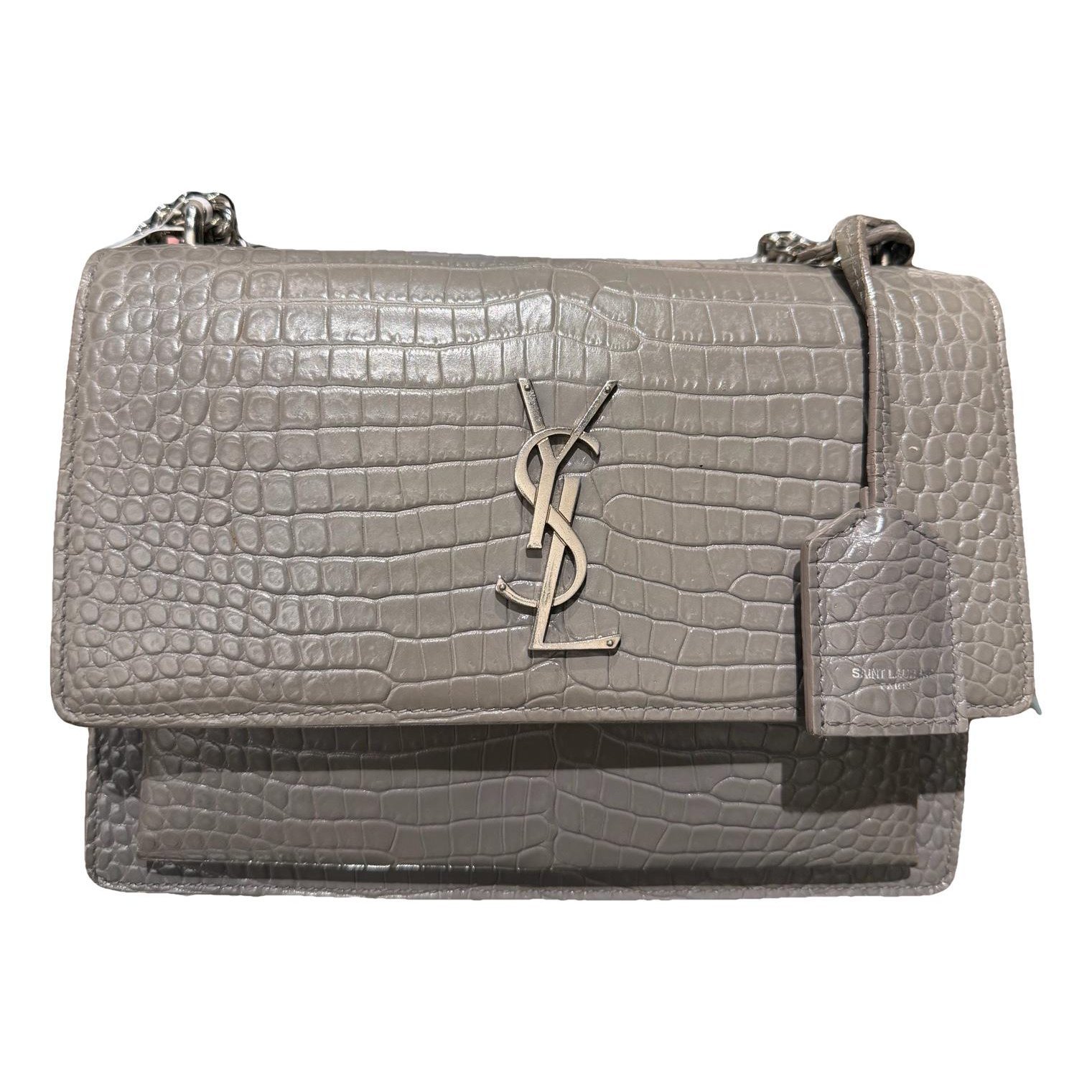 Sunset leather handbag