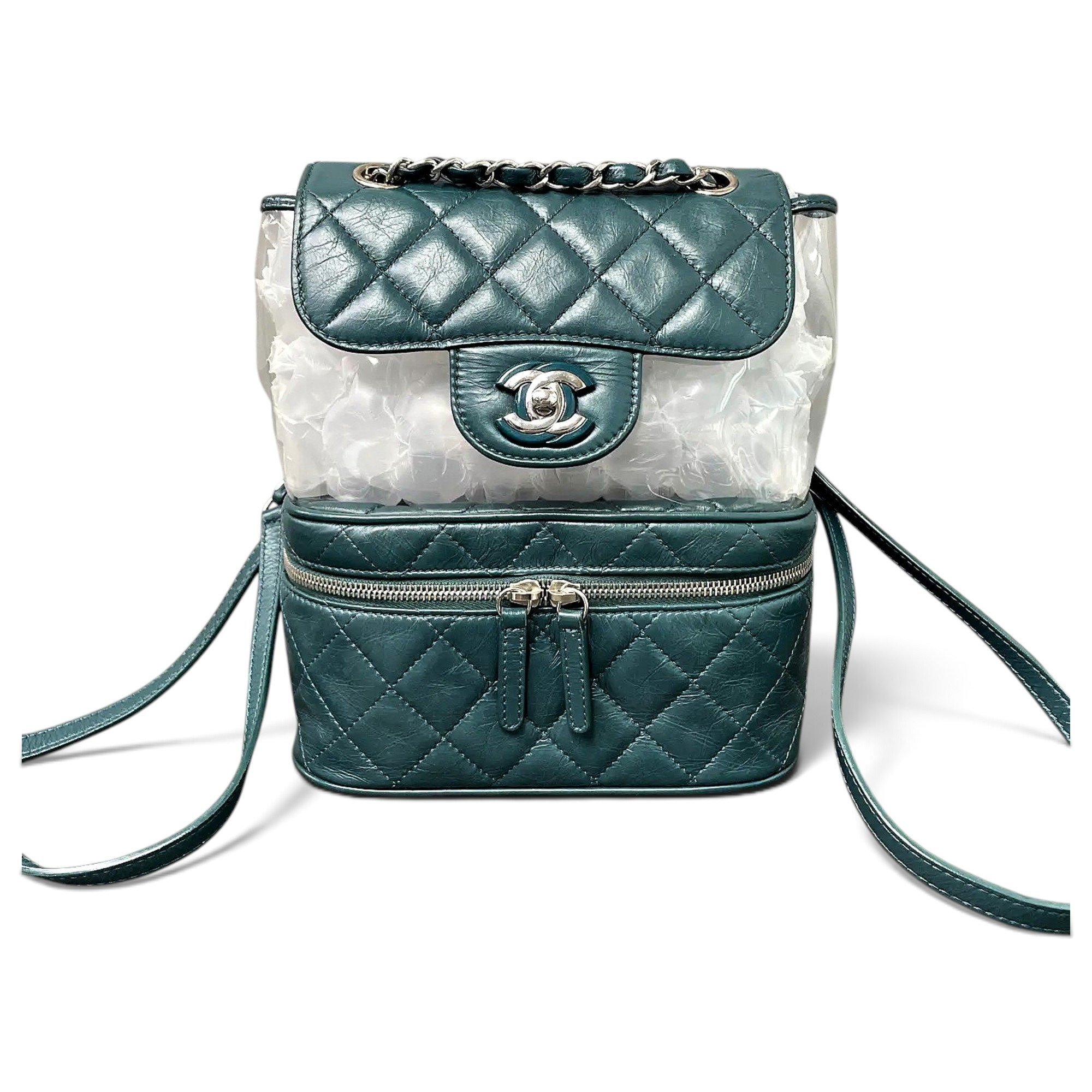 Mountain leather backpack