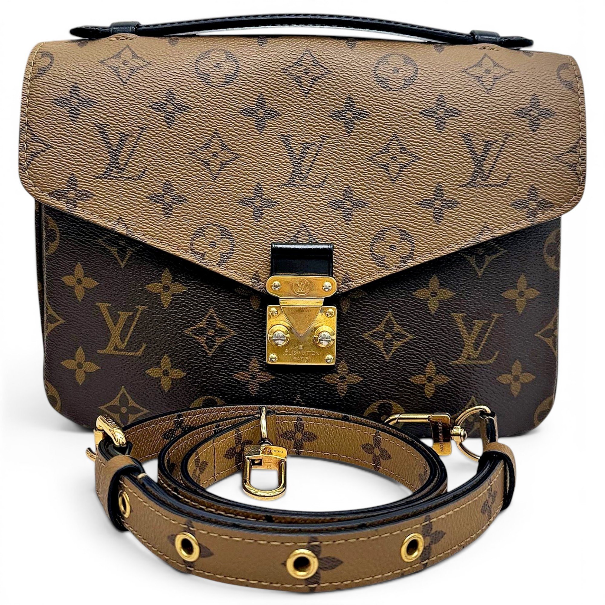 Metis leather handbag