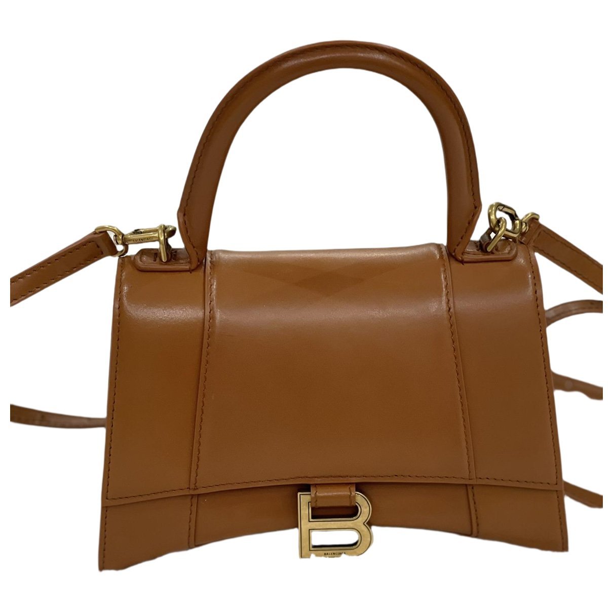 Balenciaga Hourglass leather handbag