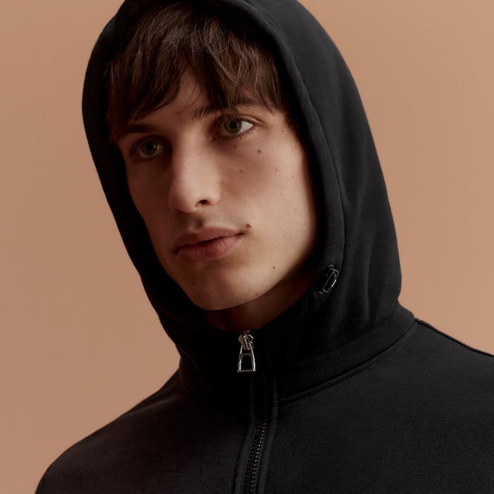 Noir Hermès Fit Sweatshirt
