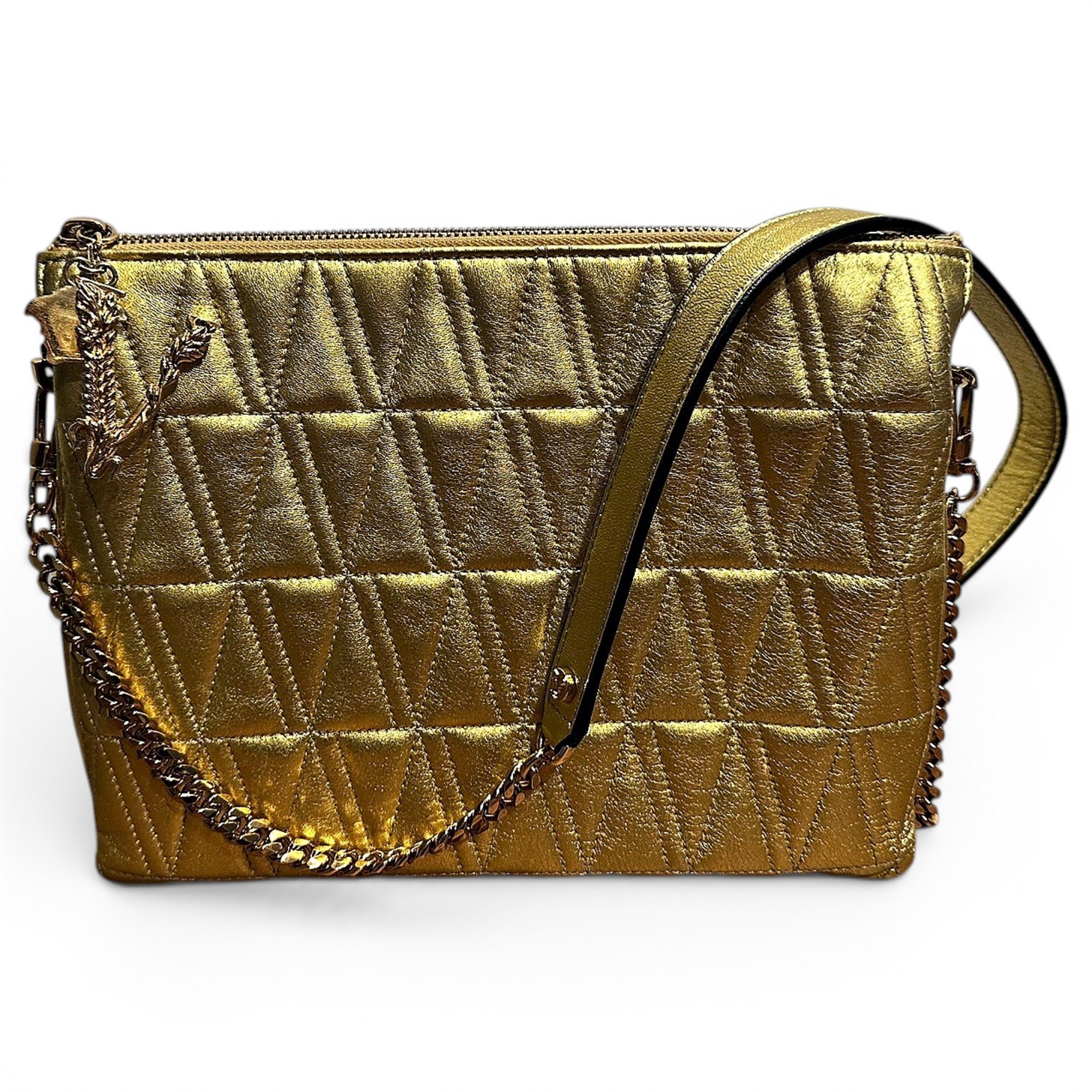 Virtus leather crossbody bag
