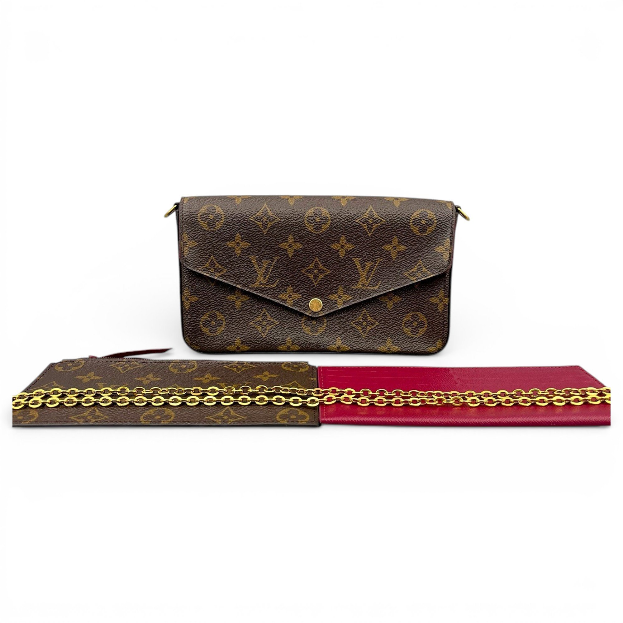 Félicie leather crossbody bag