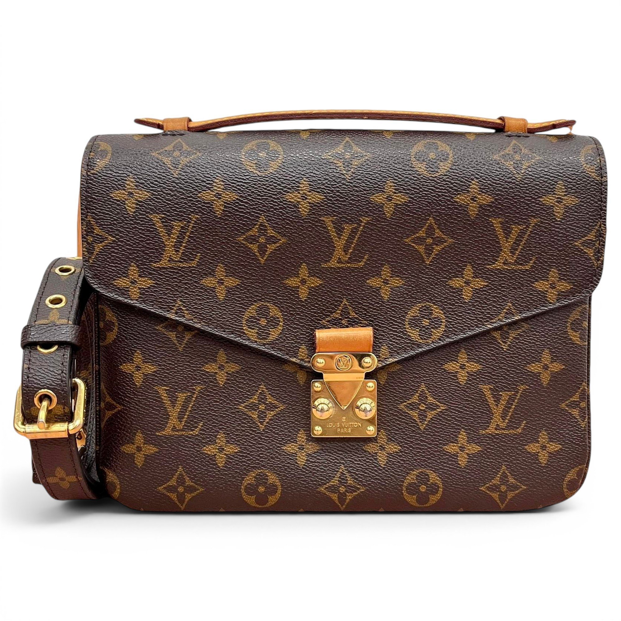 Metis leather handbag