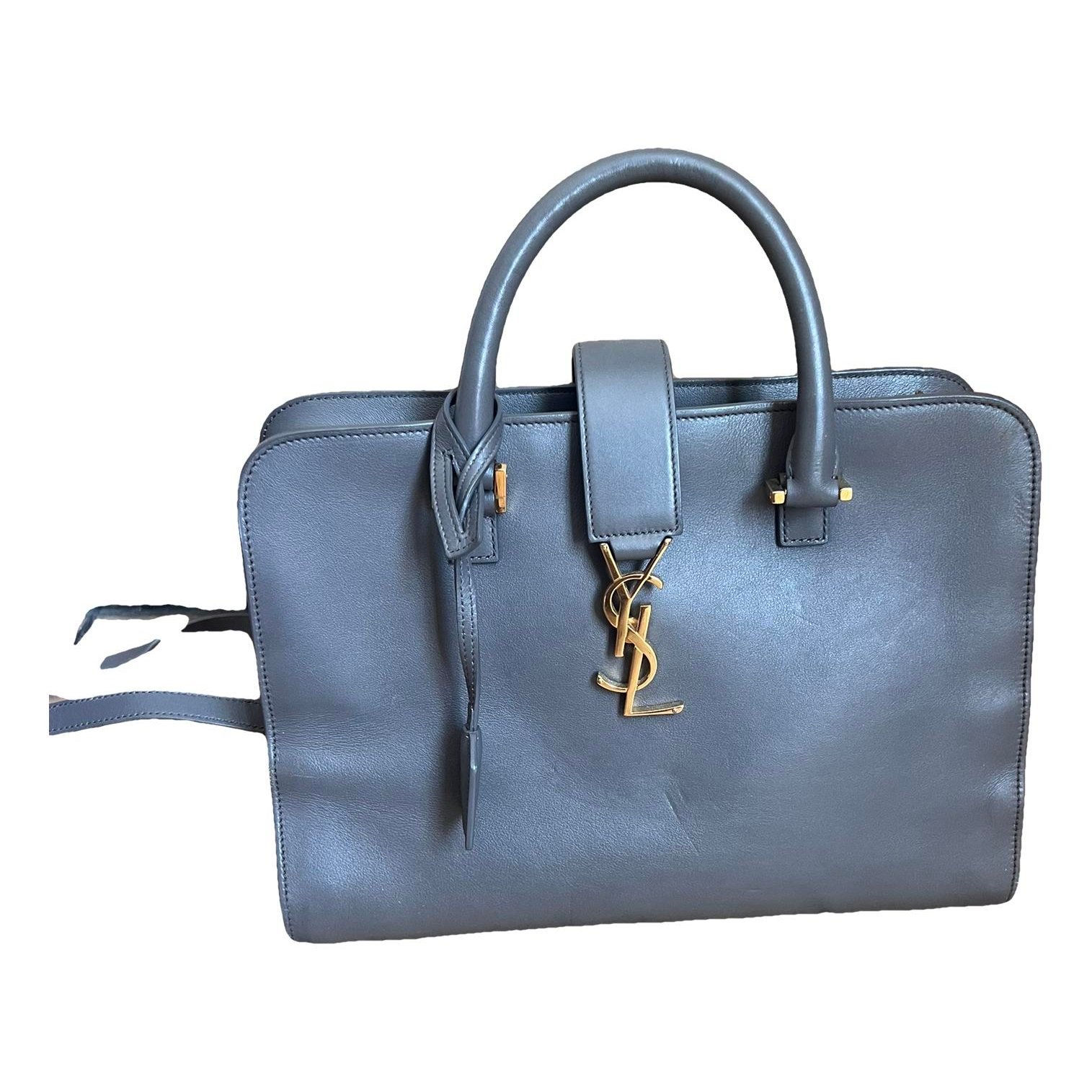 Leather tote