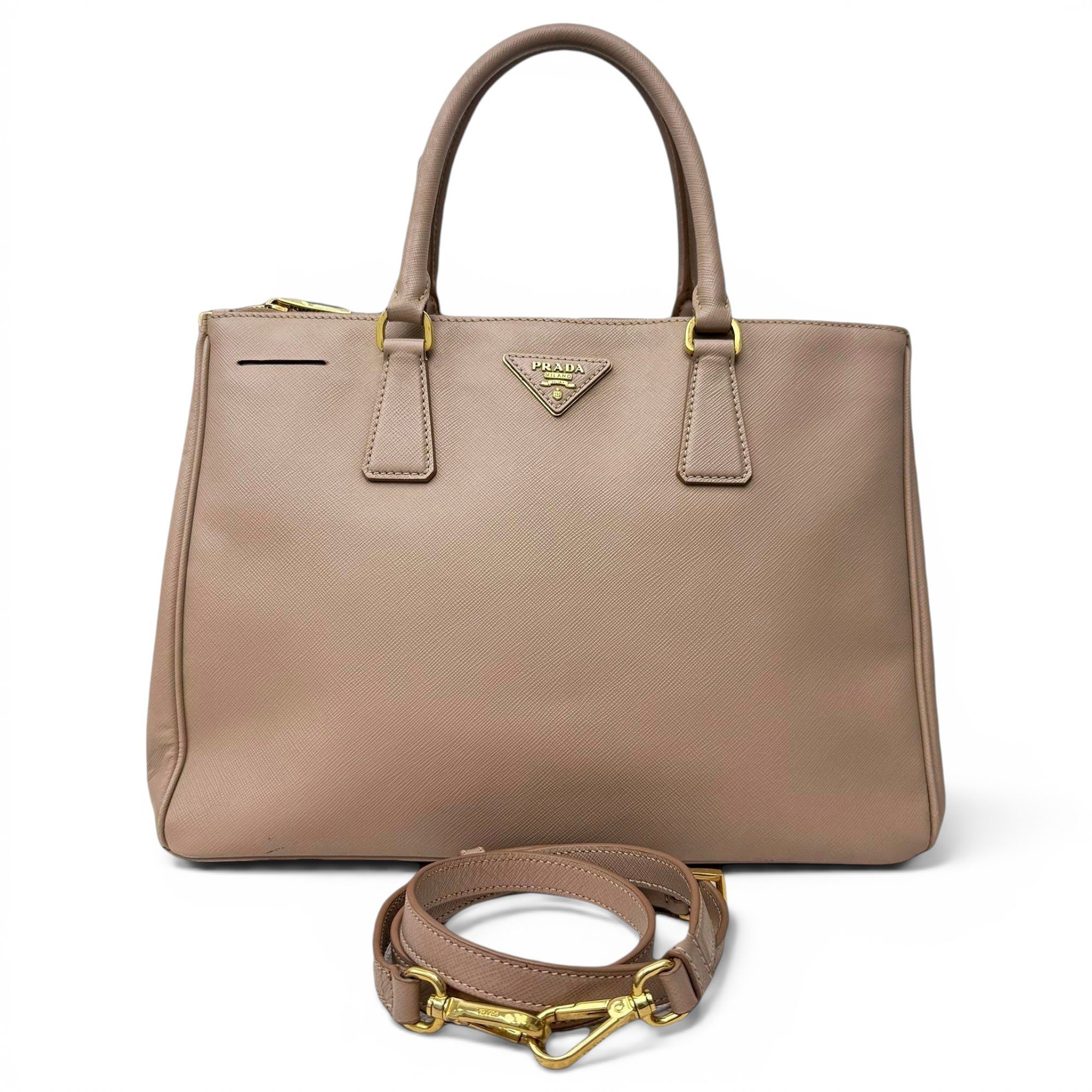Galleria leather handbag